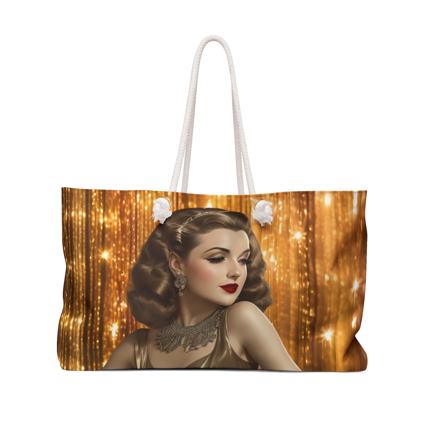 Retro Glam Girl "Ingrid" Weekender Bag