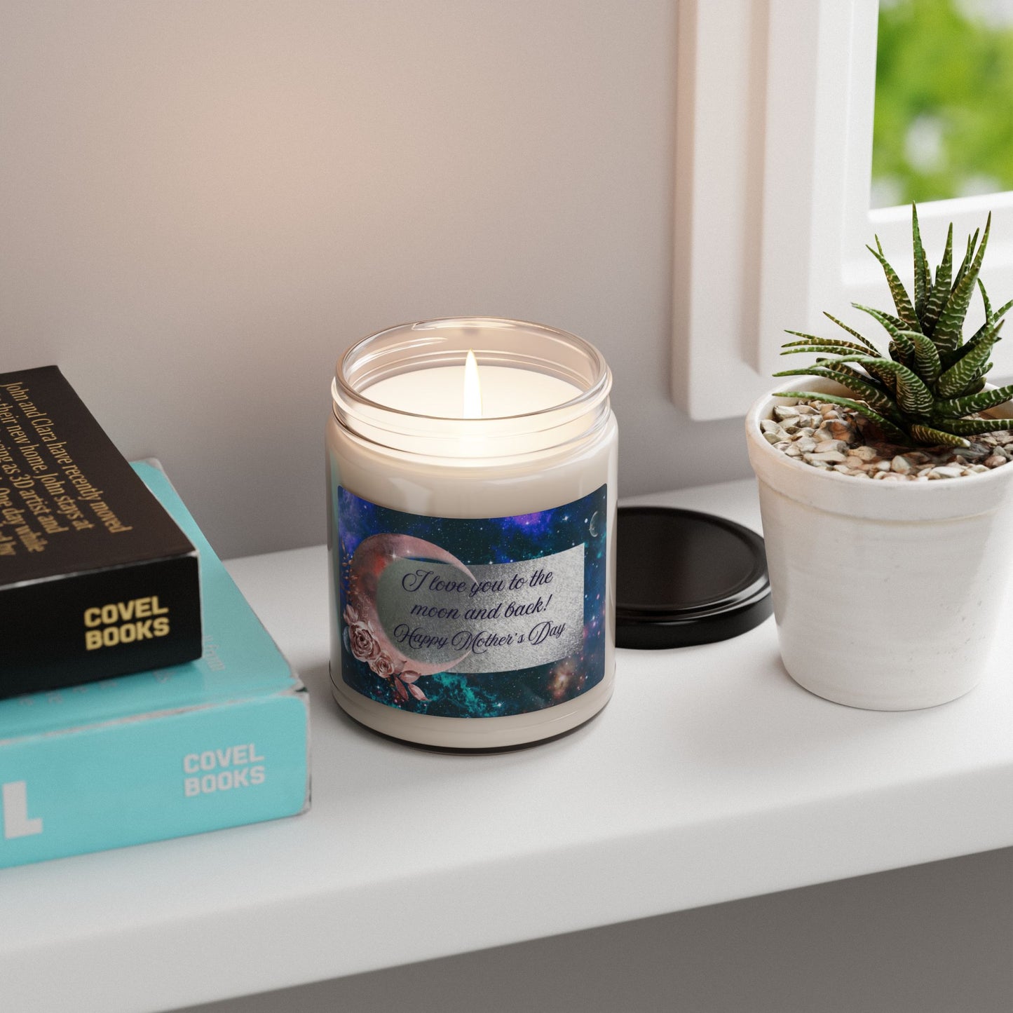 "I Love You to The Moon" Scented Soy Candle, 9oz