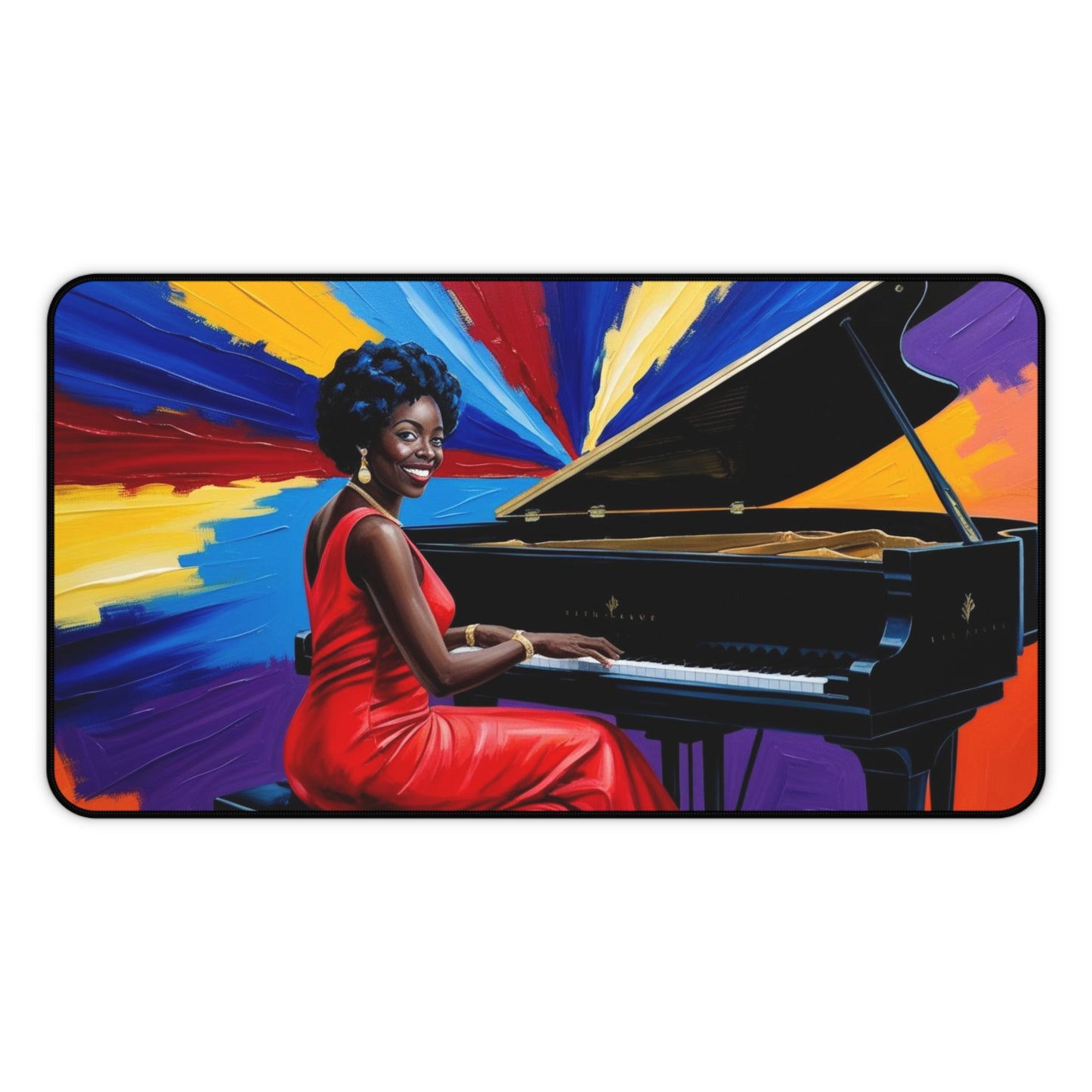 Jazz Serenade Desk Mat