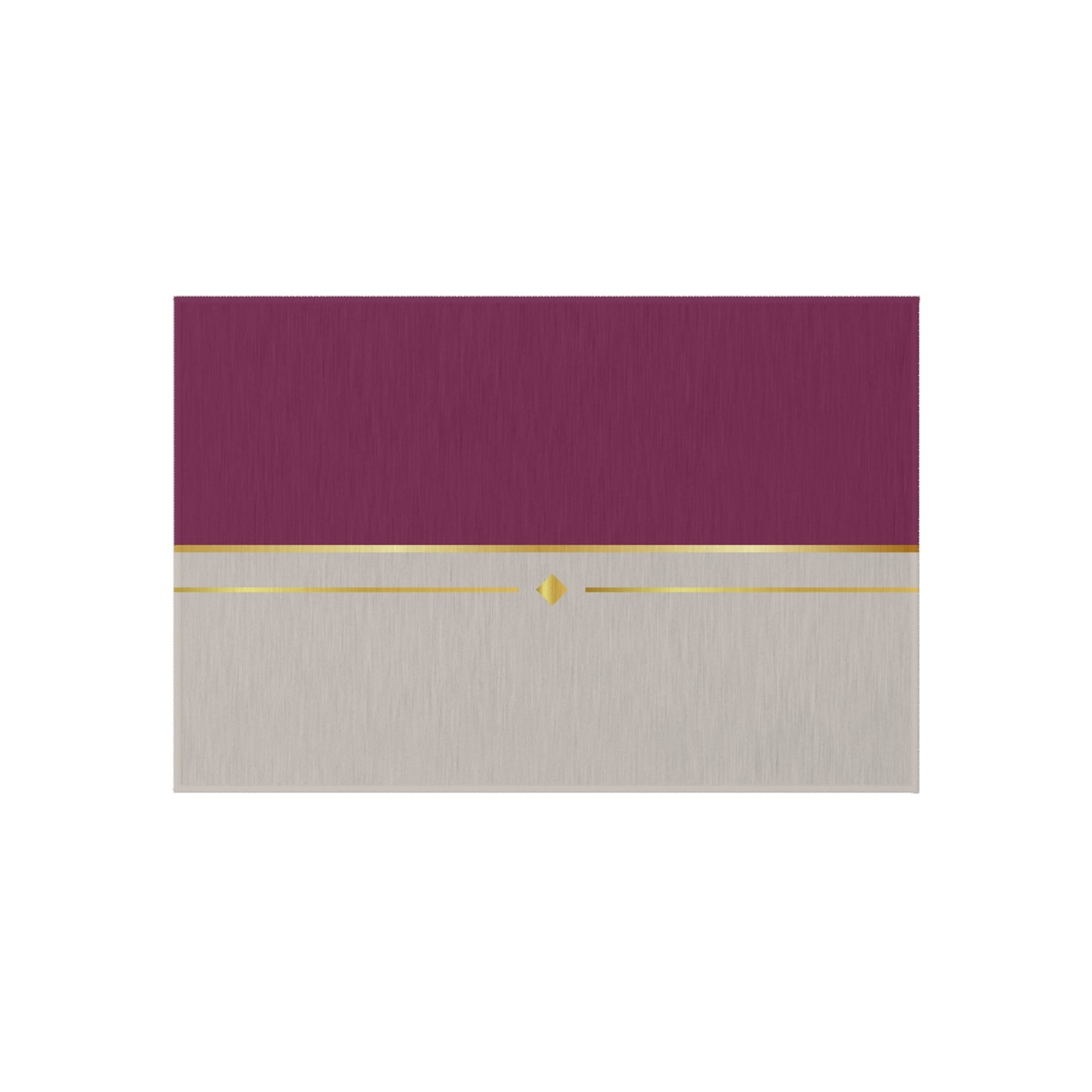 Fuchsia and Taupe Haven Outdoor Rug
