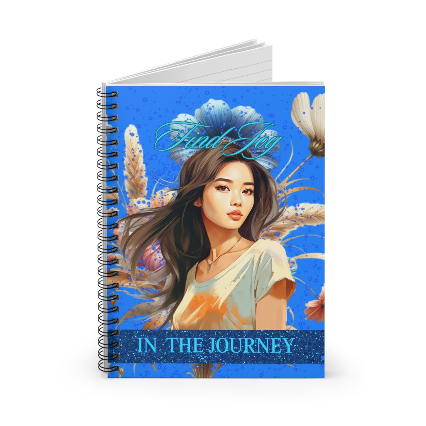 Find Joy 4 Spiral Notebook - Ruled Line