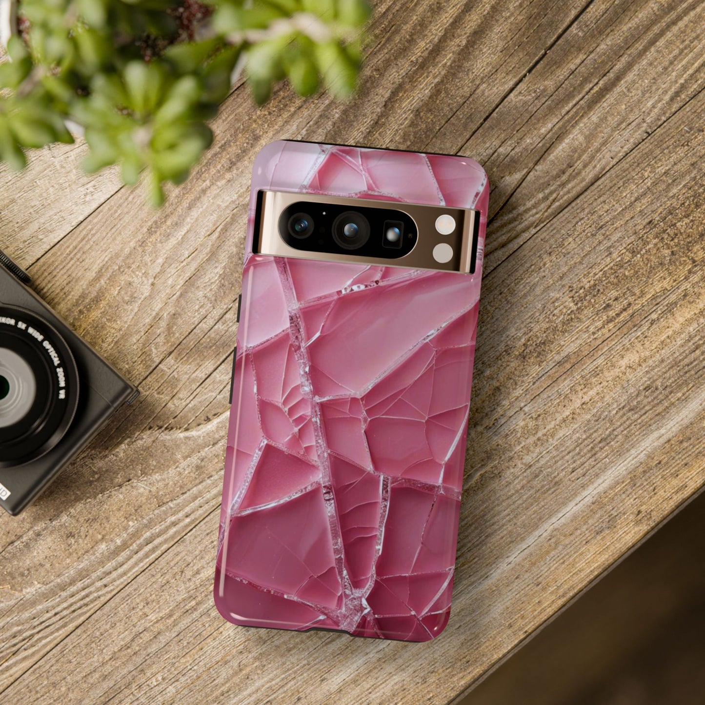 Crack'd (Pink) Tough Cases