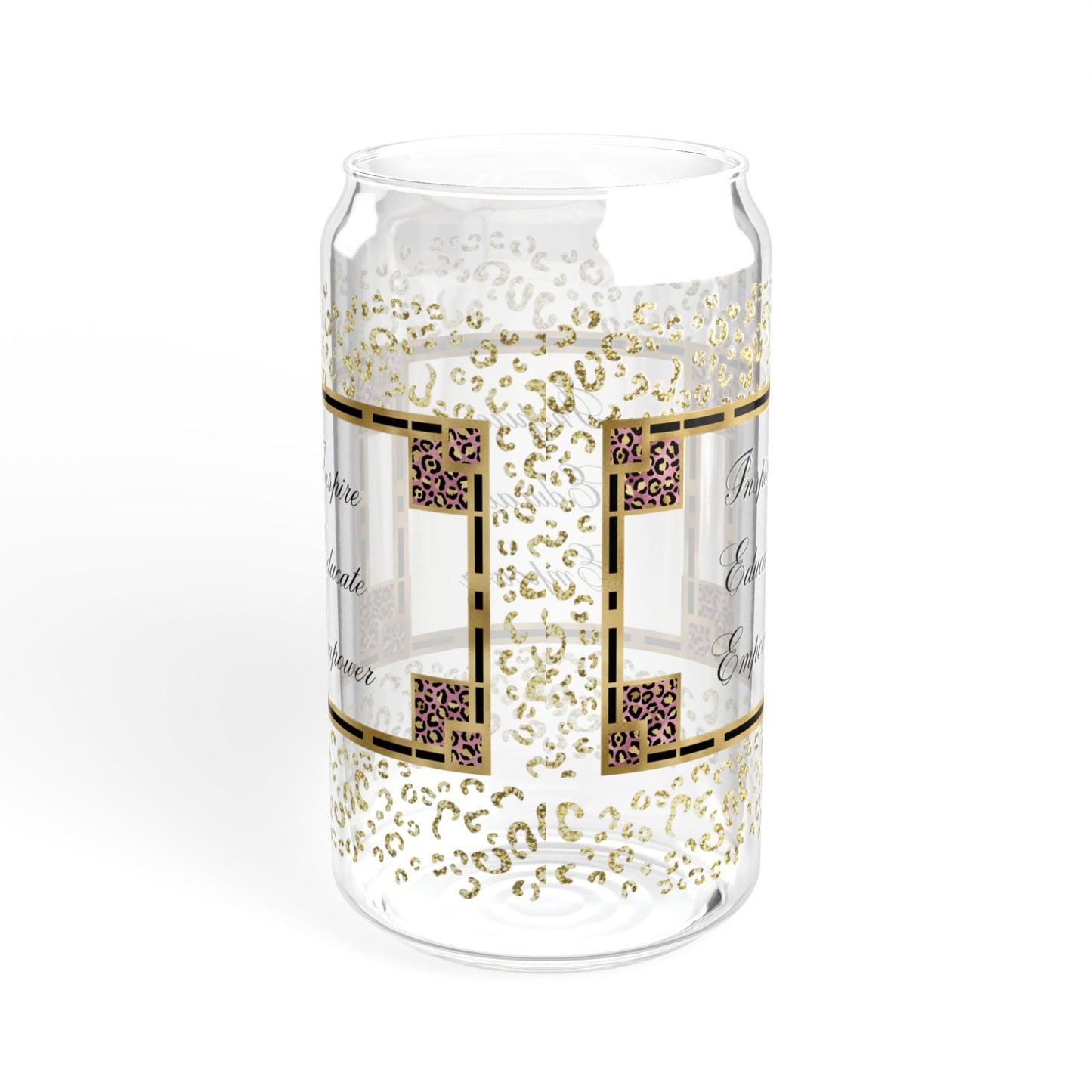 Inspire & Educate Sipper Glass, 16oz