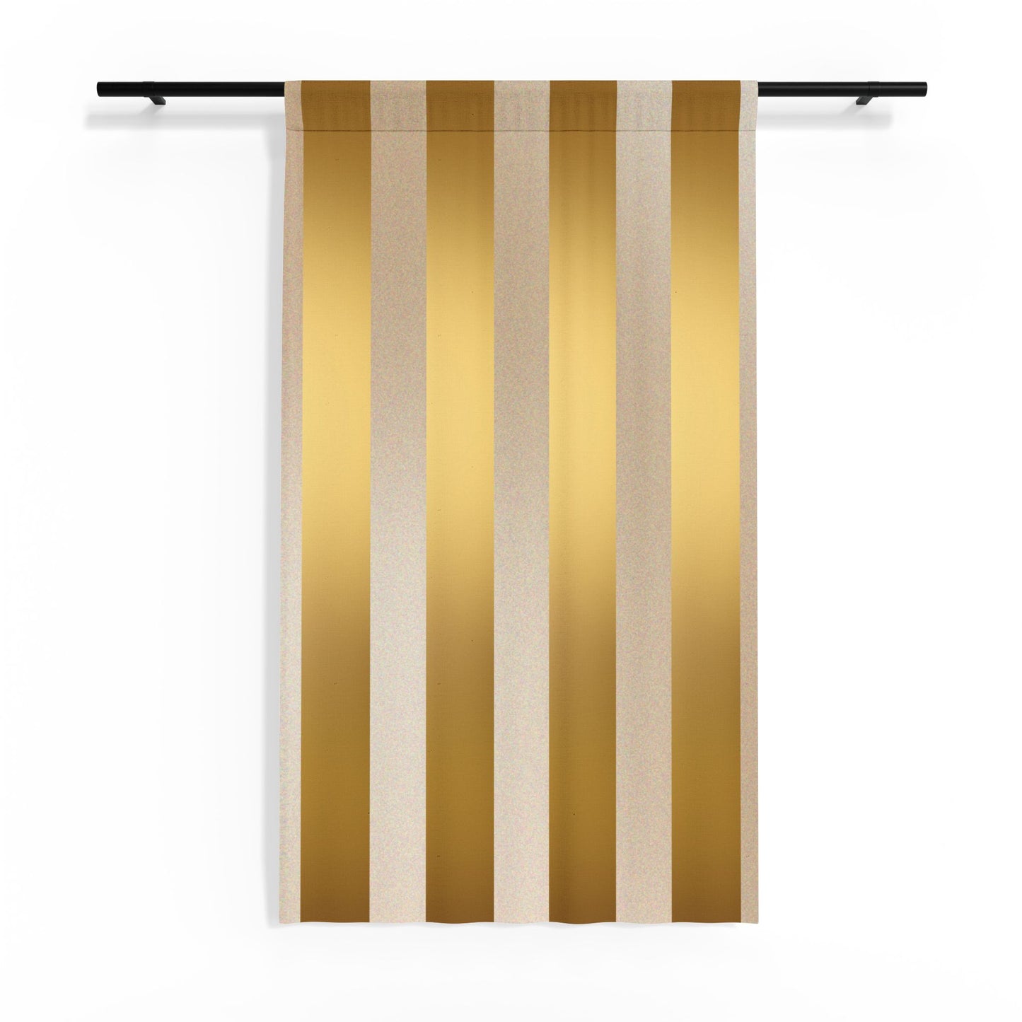 Golden Horizon Sheer Window Curtain