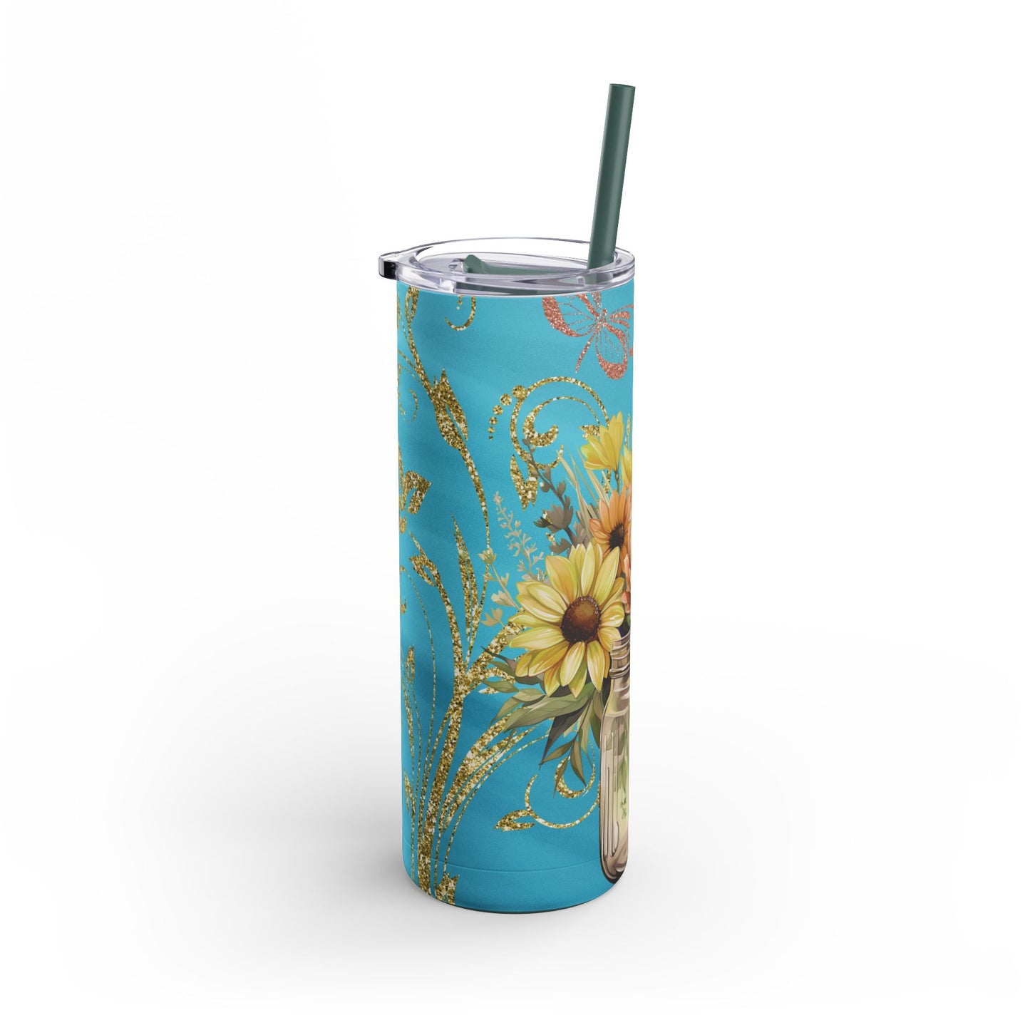 In Bloom Maars Maker Skinny Matte Tumbler, 20oz