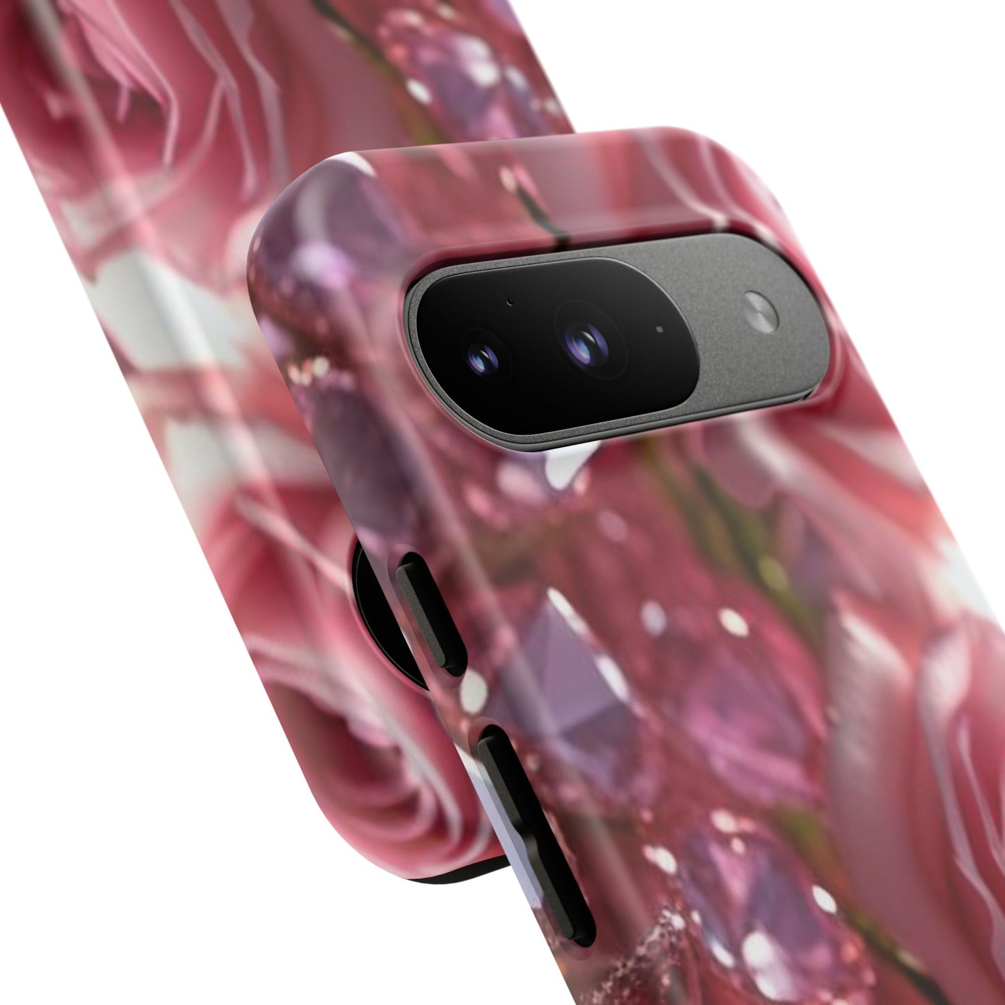 Pink Diamonds & Petals Tough Cases