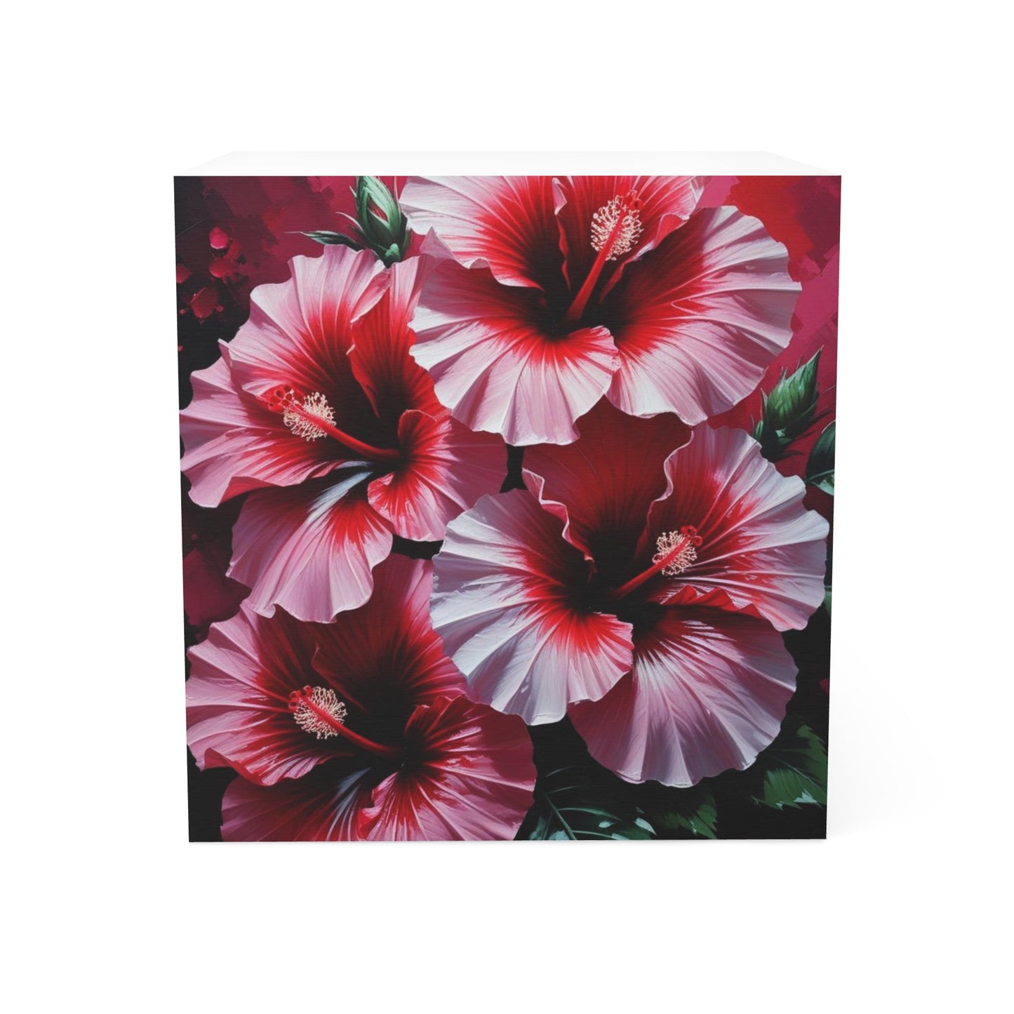 Hibiscus Bloom Note Cube