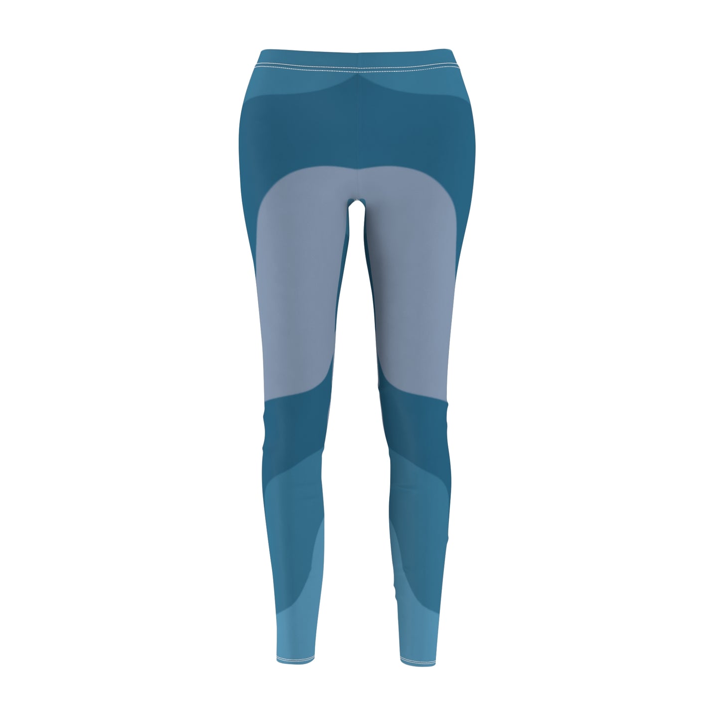Breaking Blue Women's Cut & Sew Casual Leggings (AOP)