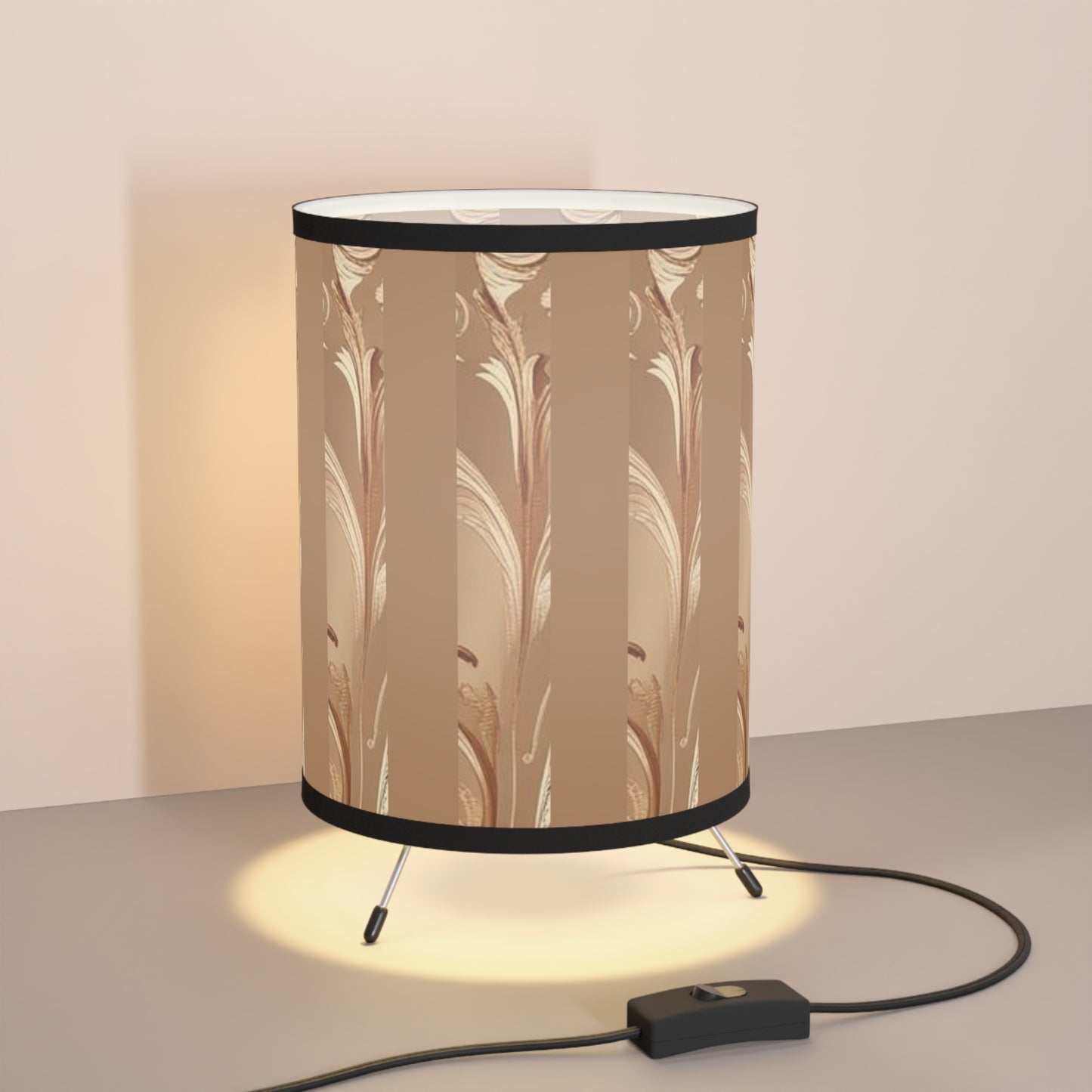 Mocha Bliss Tripod Lamp