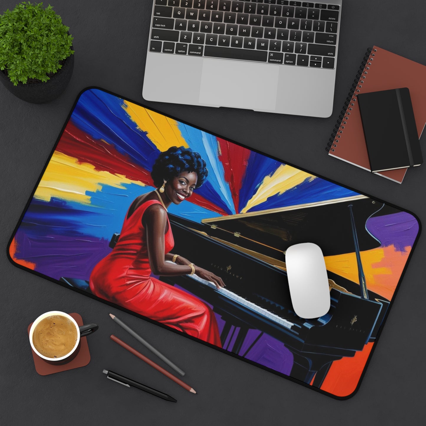 Jazz Serenade Desk Mat