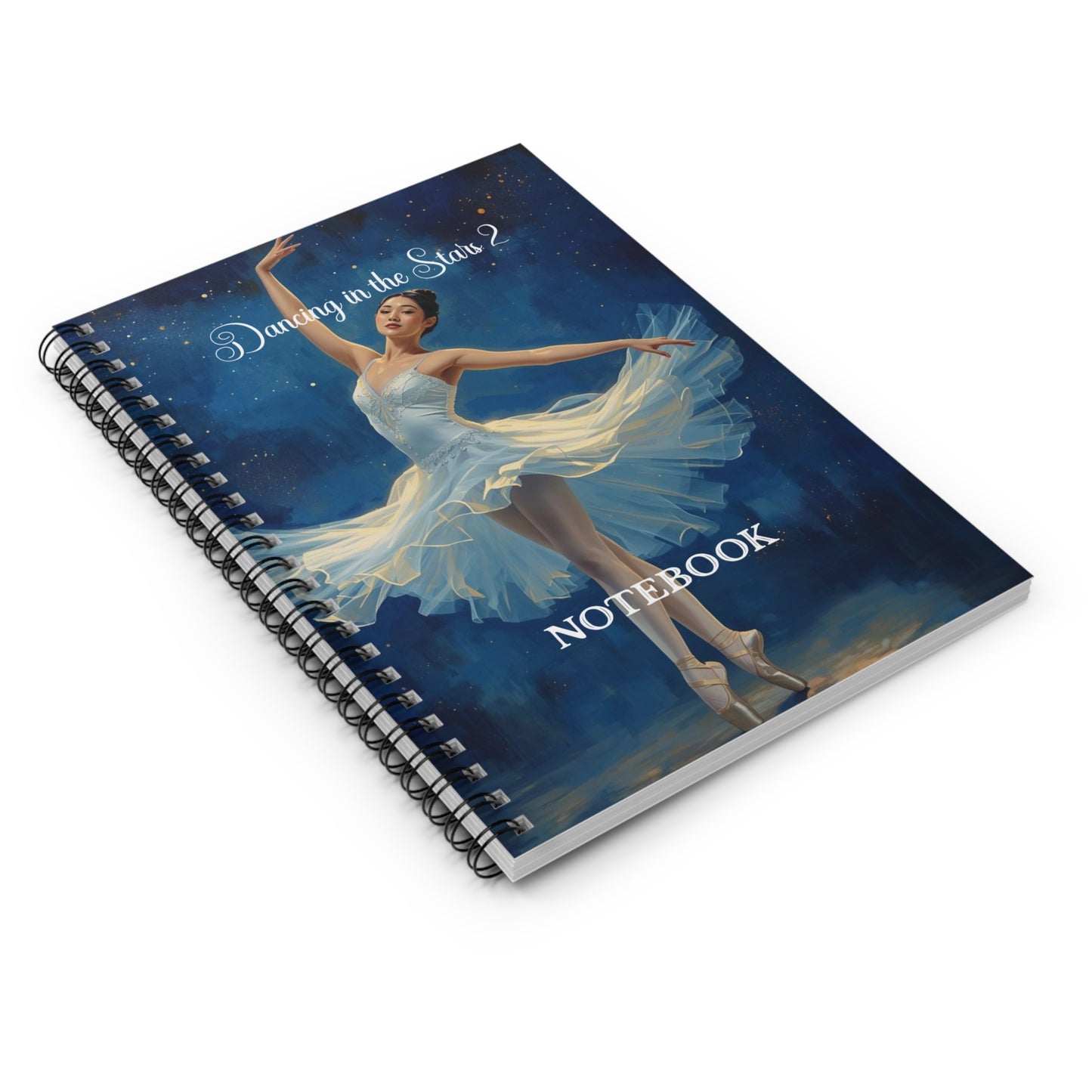 Dancing in the Stars 2 Spiral Notebook - Ruled Line