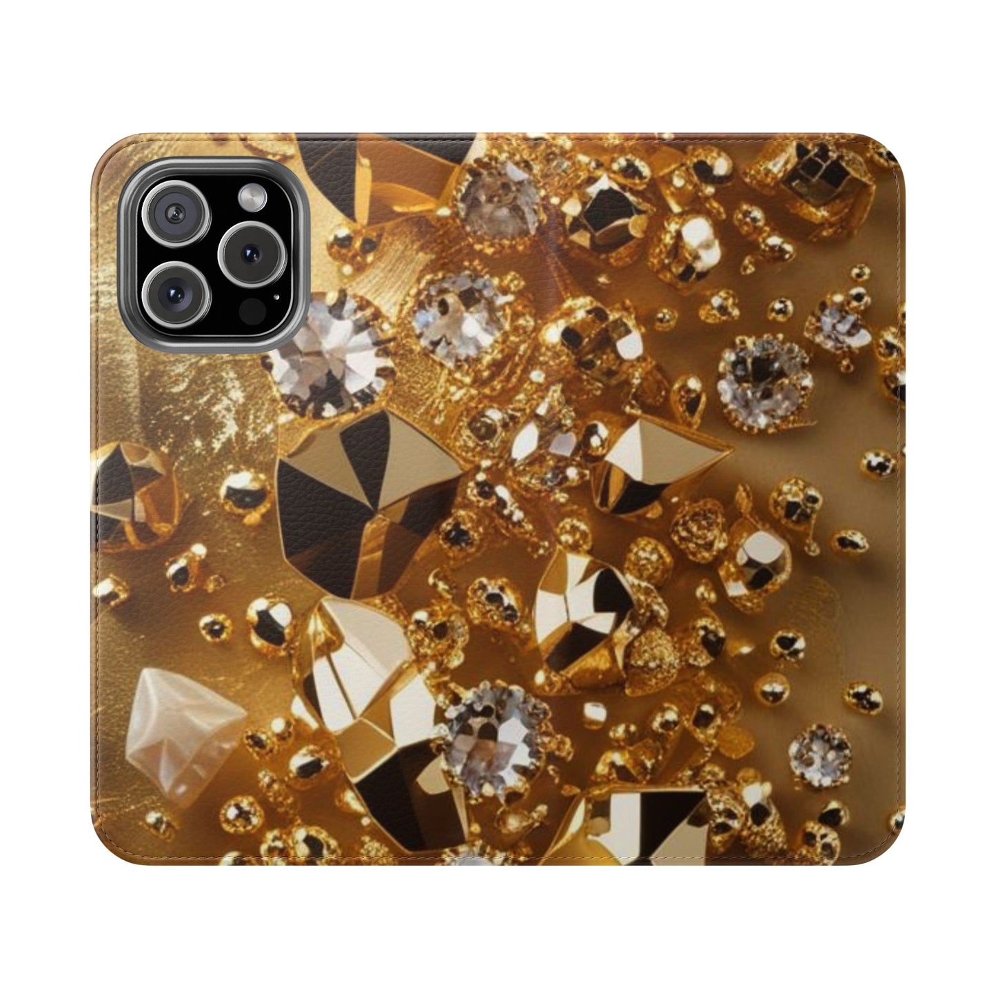 Golden Rush Flip Cases