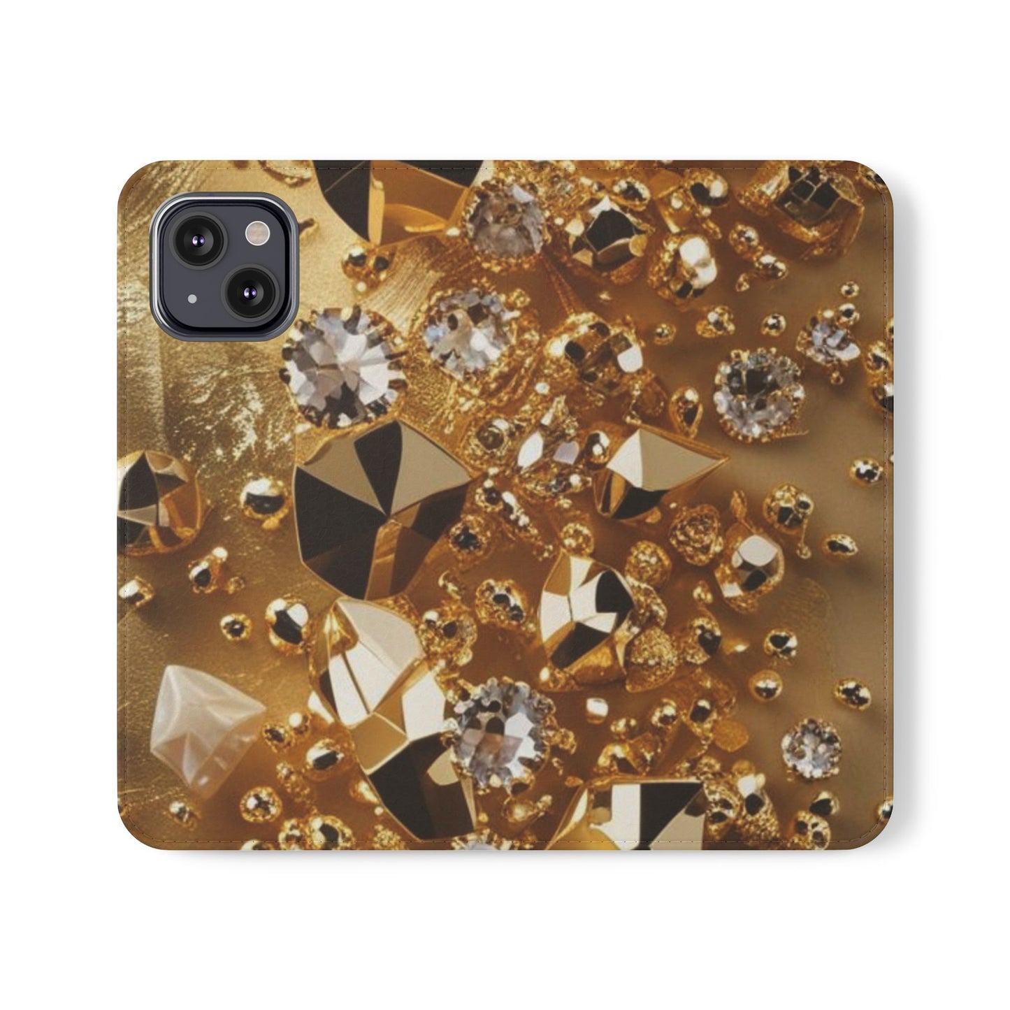 Golden Rush Flip Cases