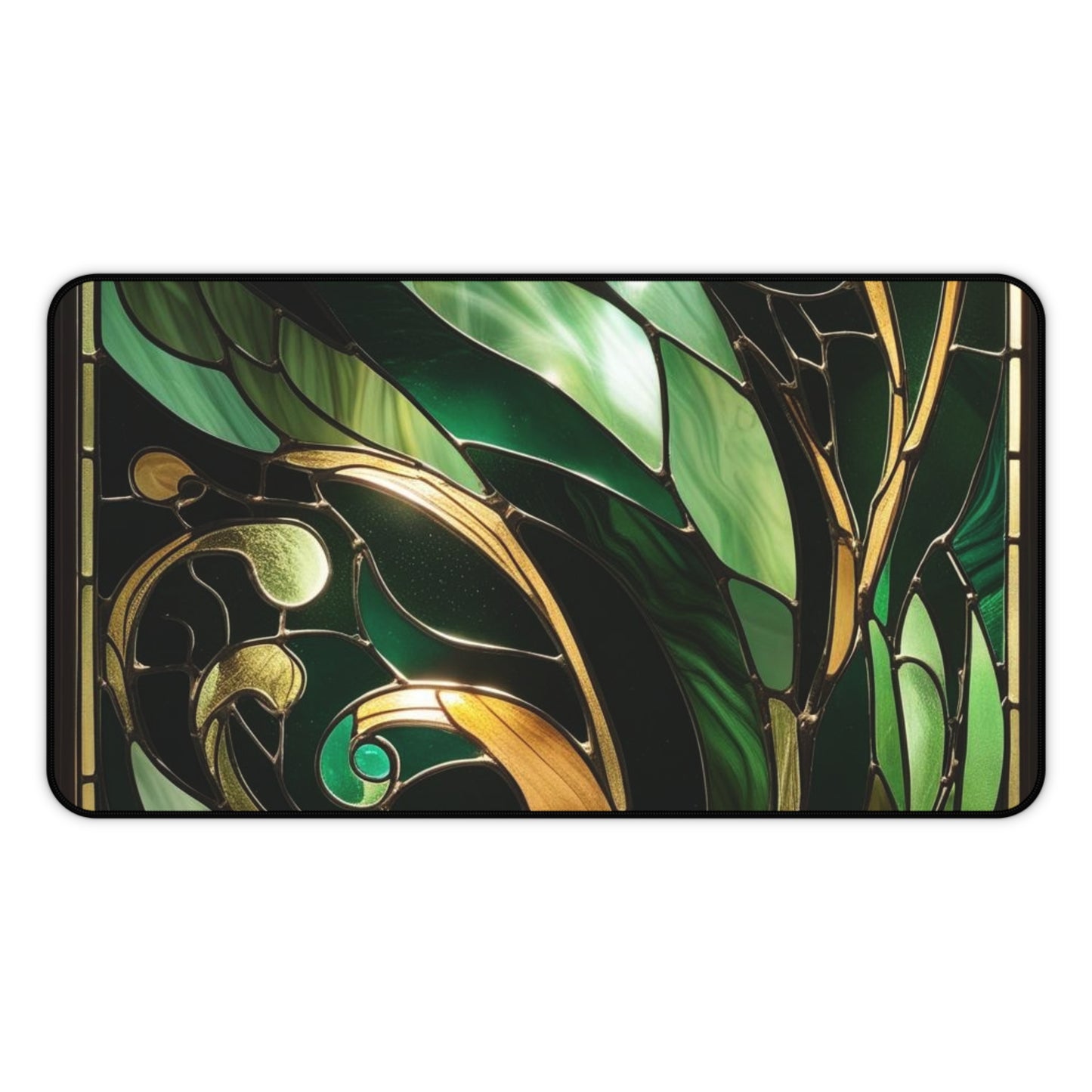 Emerald Reverie Desk Mat