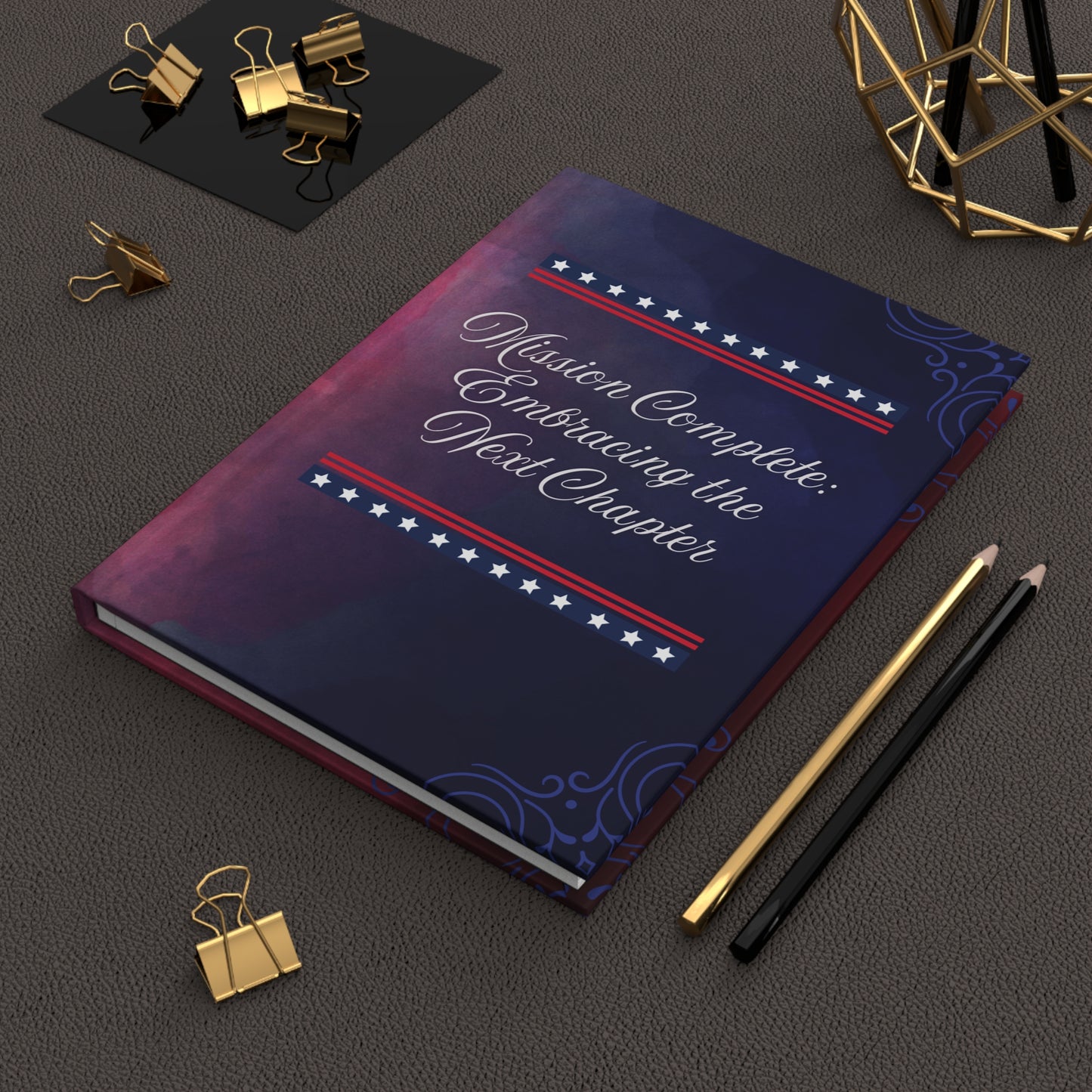 Mission Complete Hardcover Journal Matte