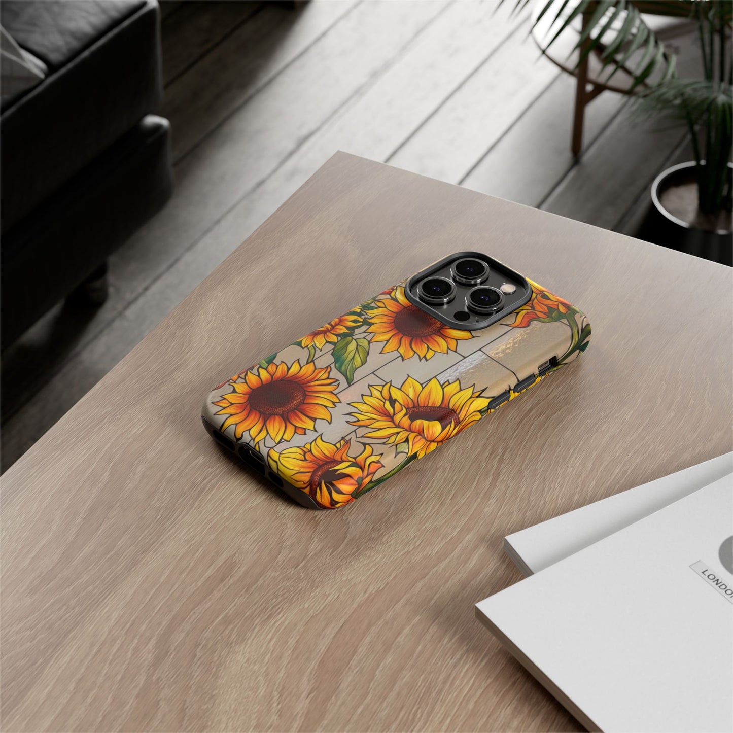 Rustic Sunflower Tough Cases