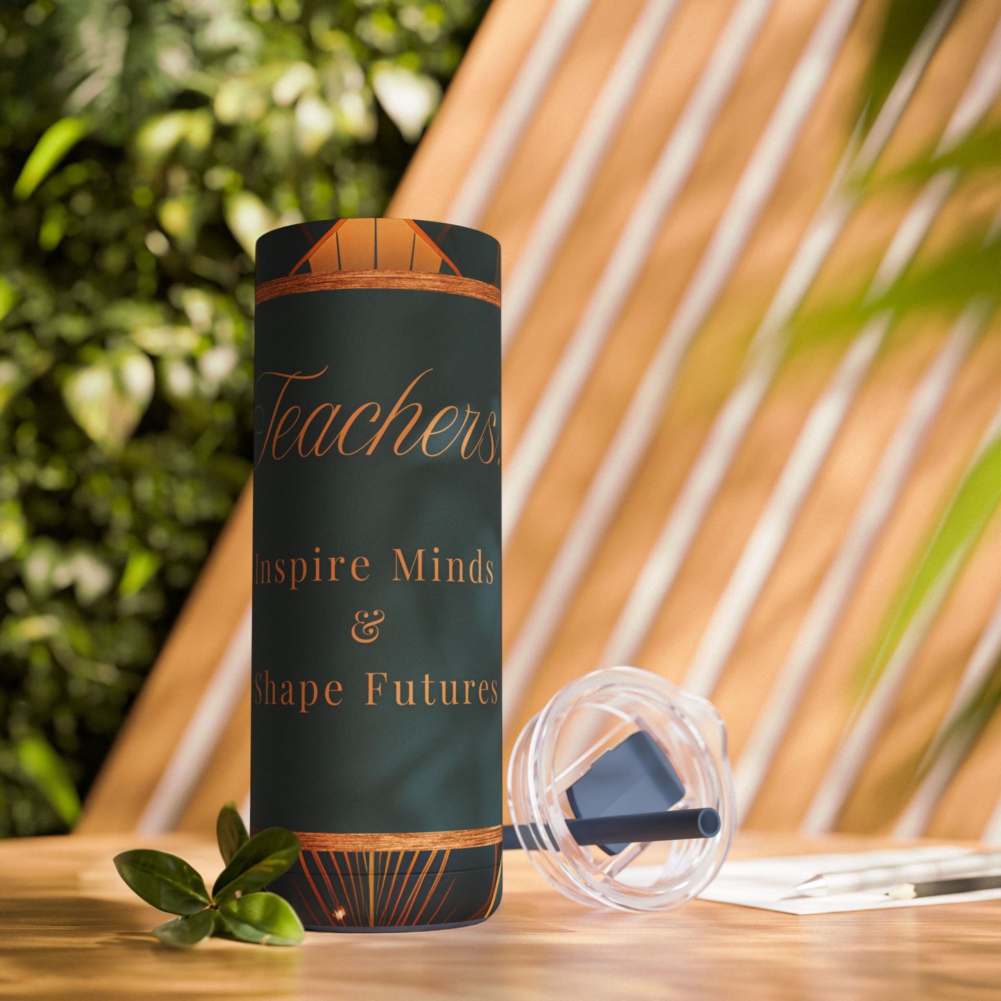 Teachers...Maars Maker Skinny Matte Tumbler, 20oz