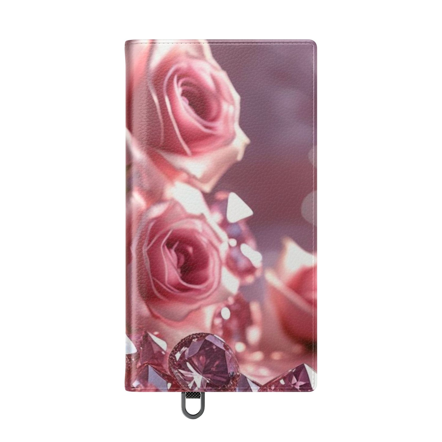 Pink Diamonds & Petals Flip Cases