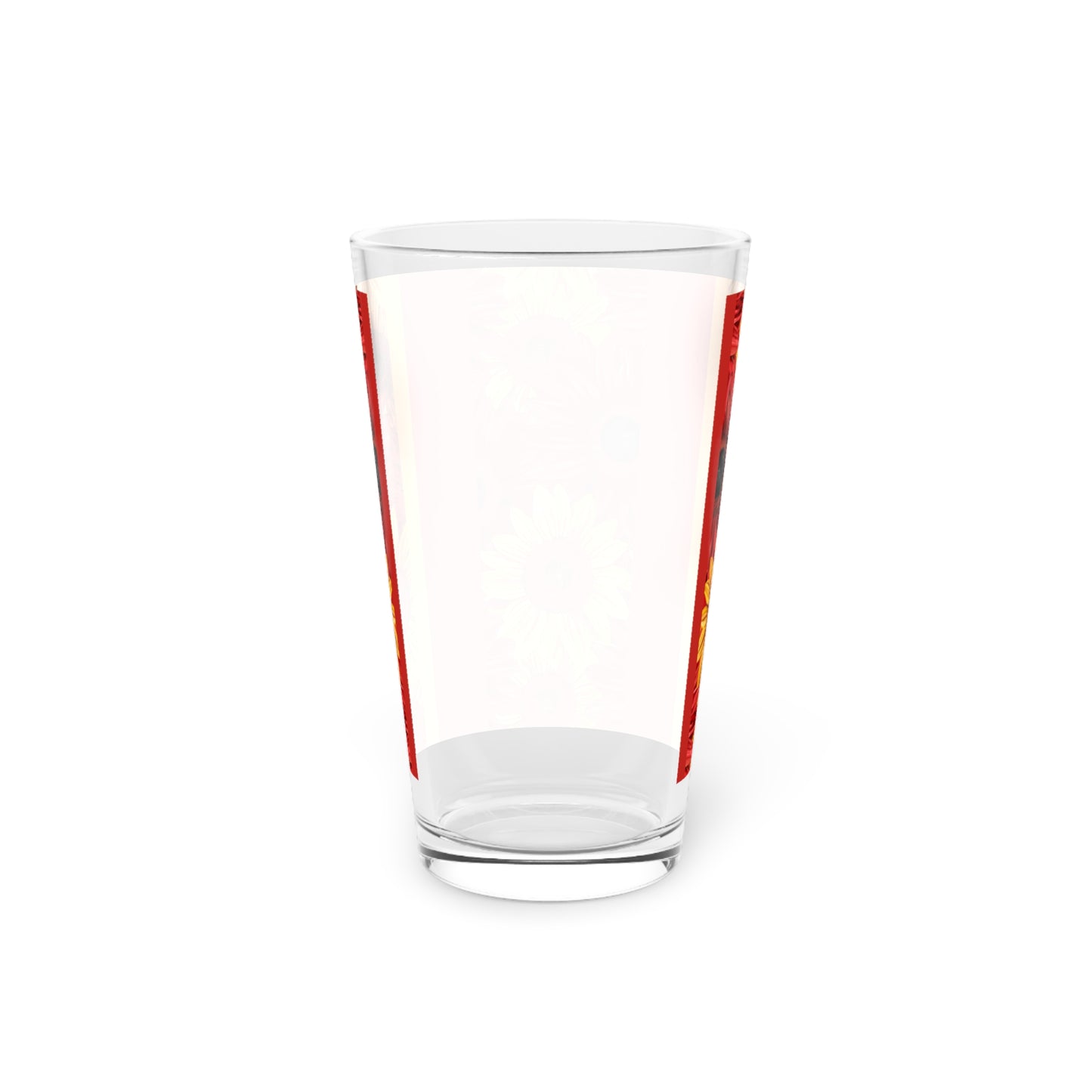 Crimson Gold Pint Glass, 16oz