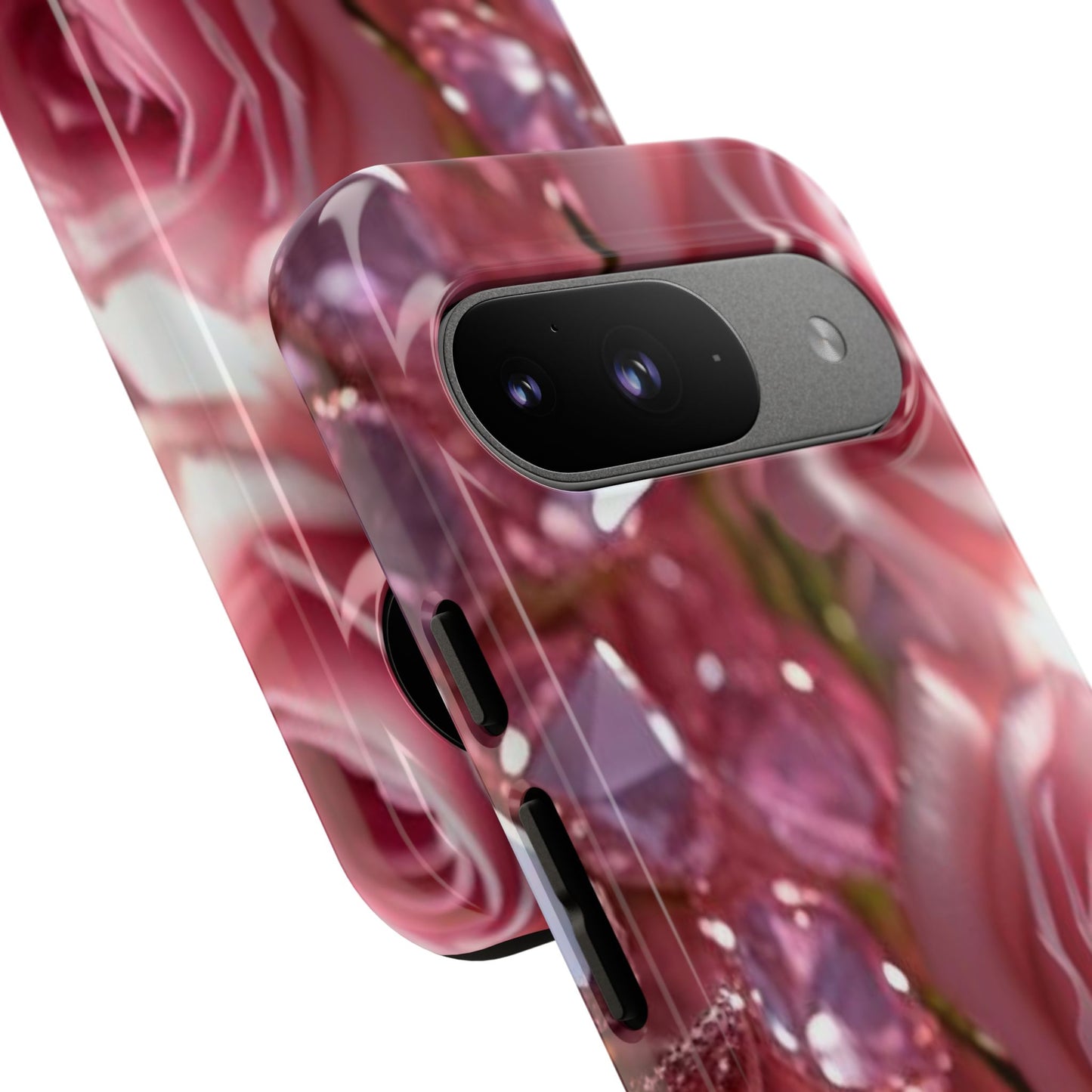 Pink Diamonds & Petals Tough Cases