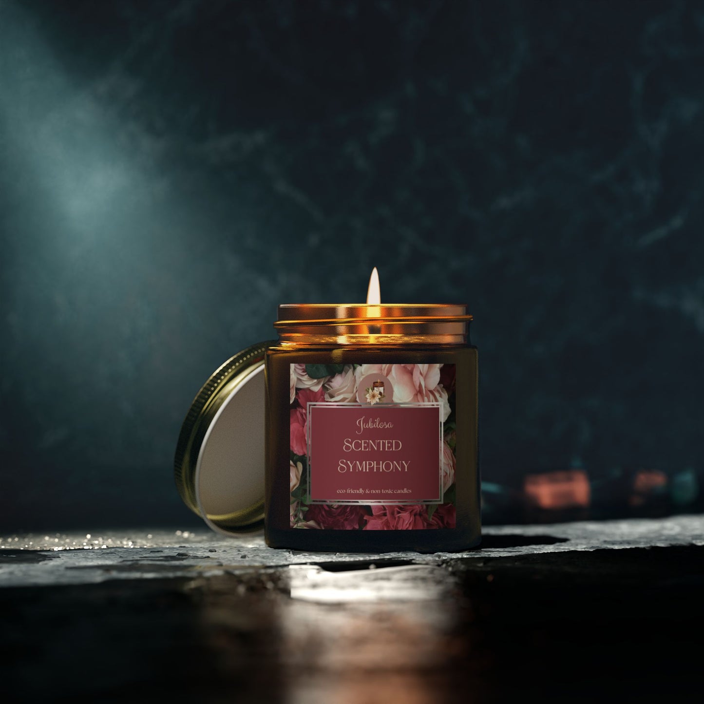 Scented Symphony Coconut Apricot Candle Collection (4oz, 9oz)