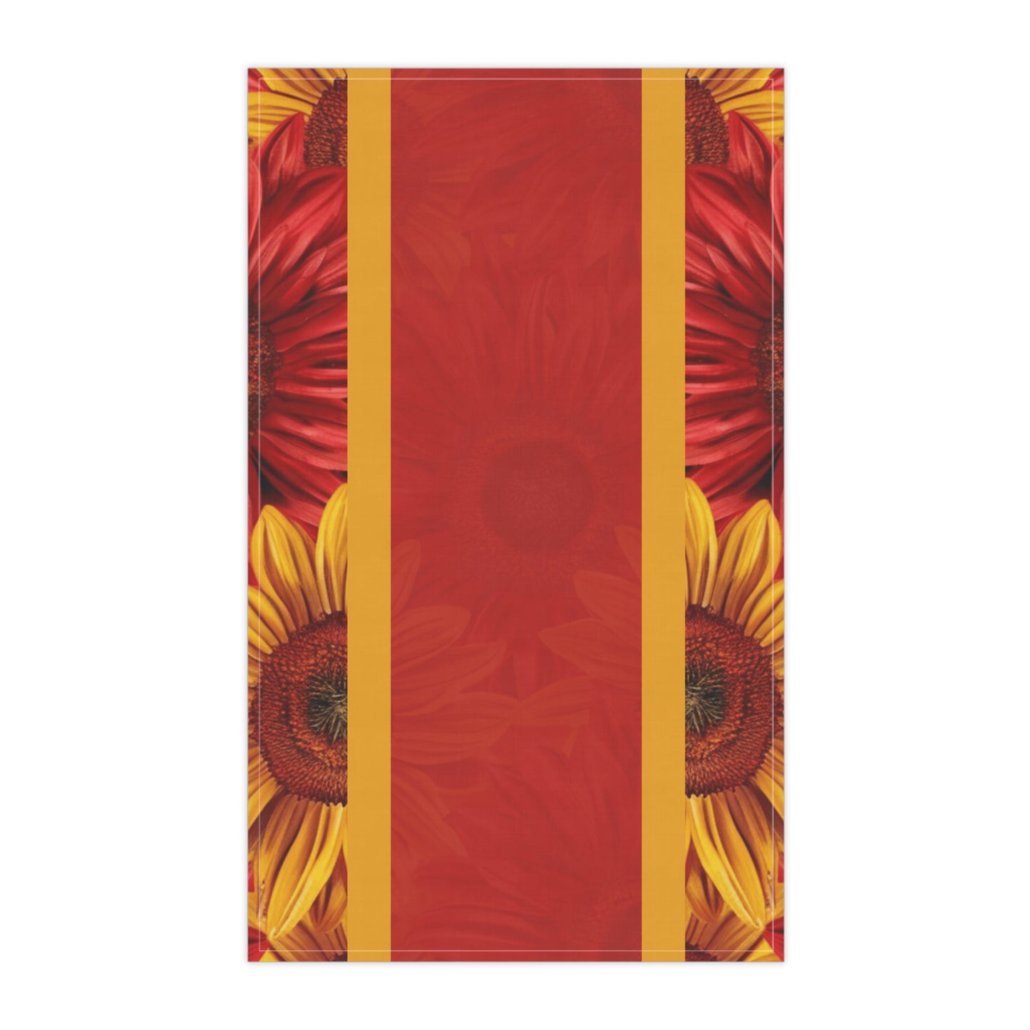 Crimson Gold Tea Towels (cotton, poly)