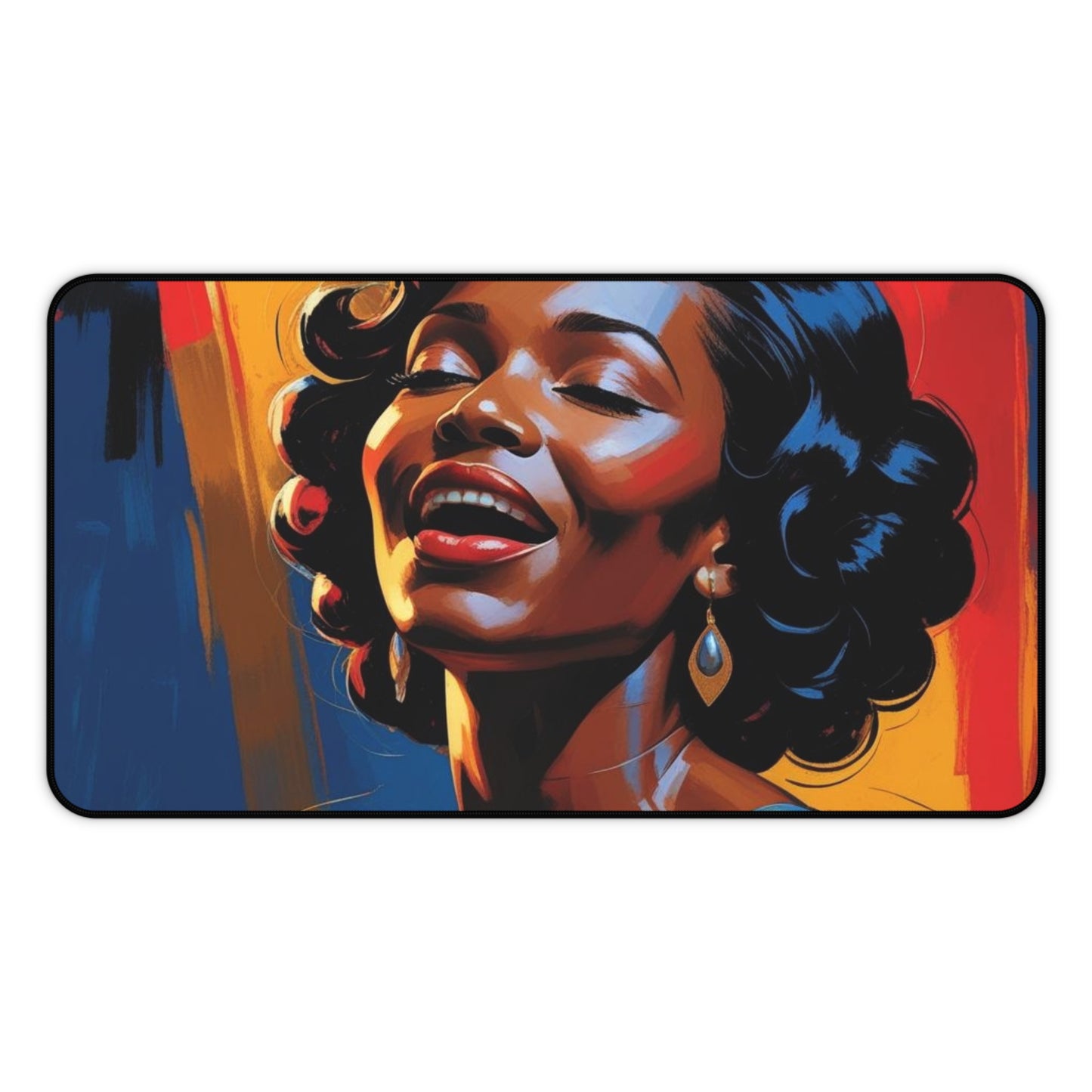 Jazz Songstress Desk Mat