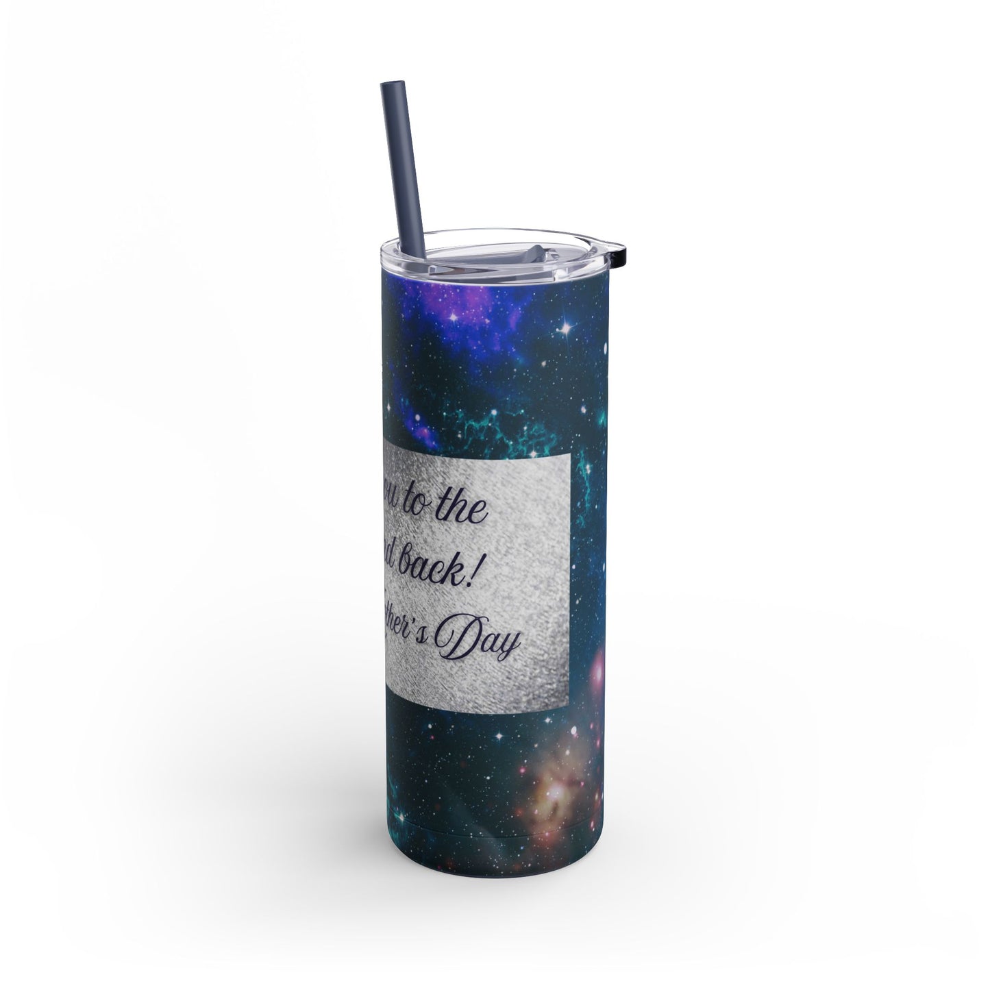 "I Love You to the Moon" Maars Maker Skinny Matte Tumbler, 20oz