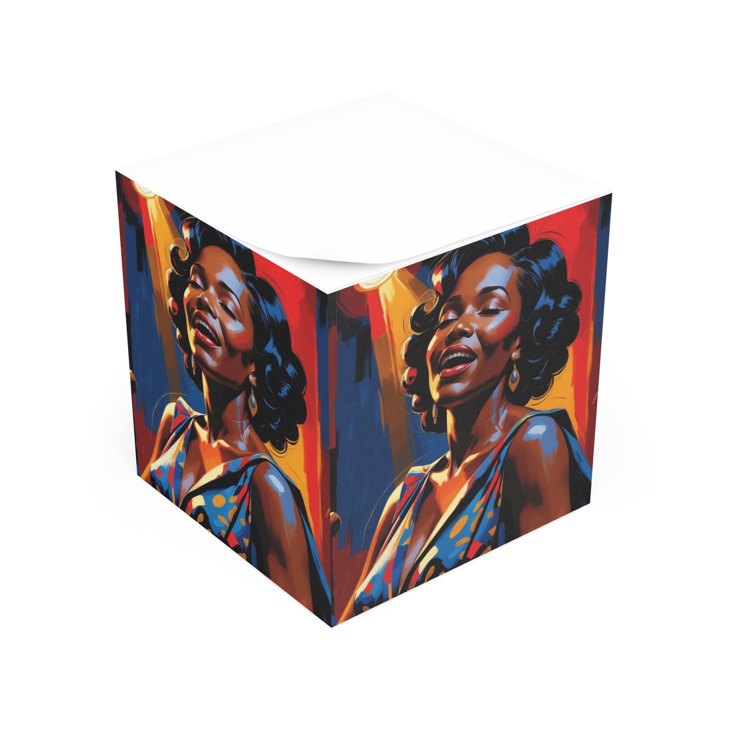 Jazz Songstress Note Cube