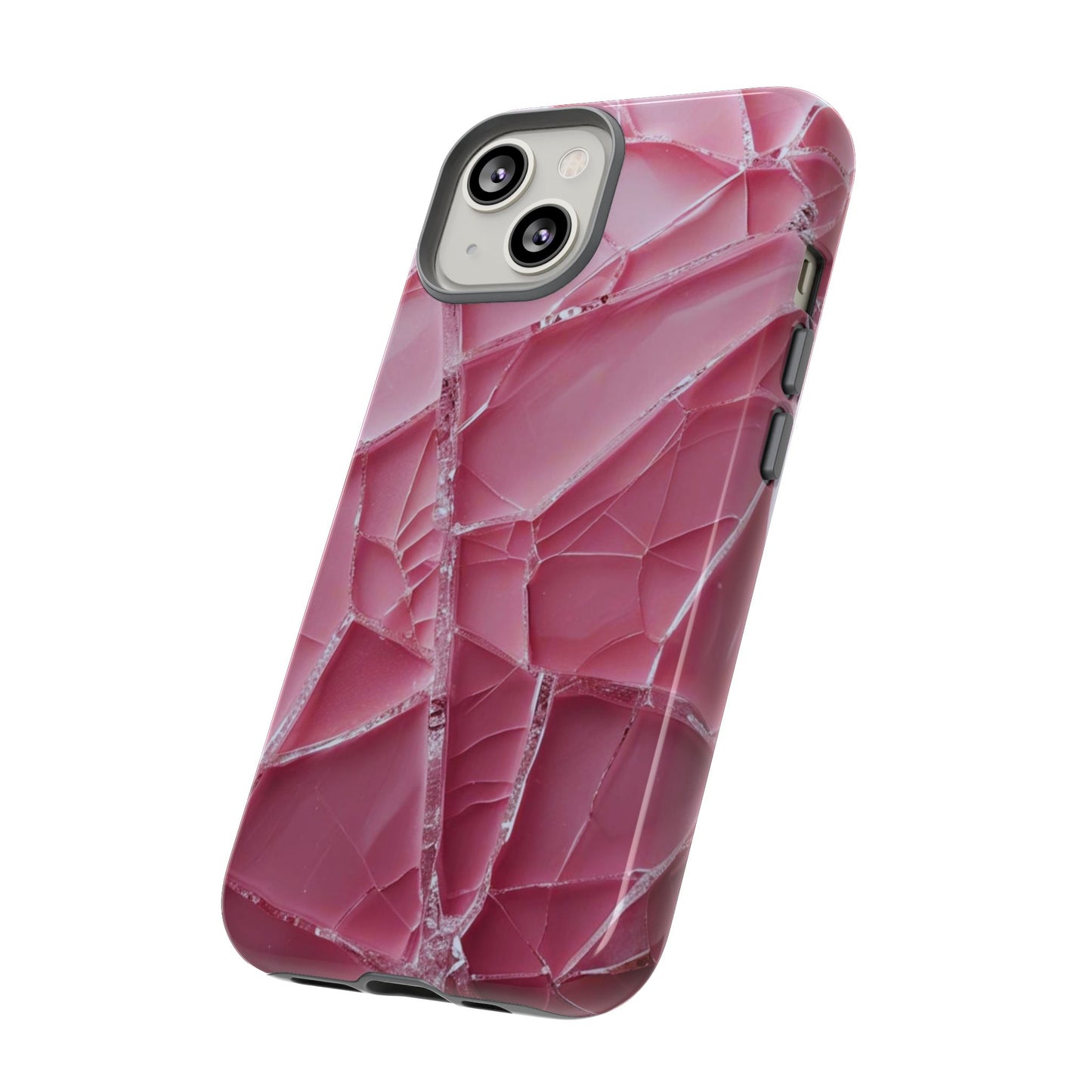 Crack'd (Pink) Tough Cases