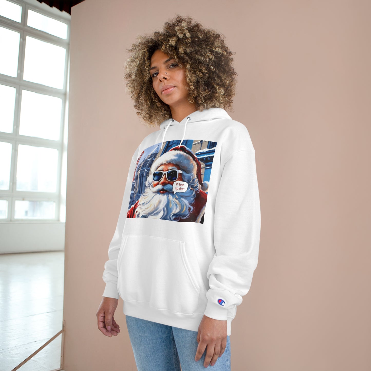 Motor City Santa Champion Hoodie