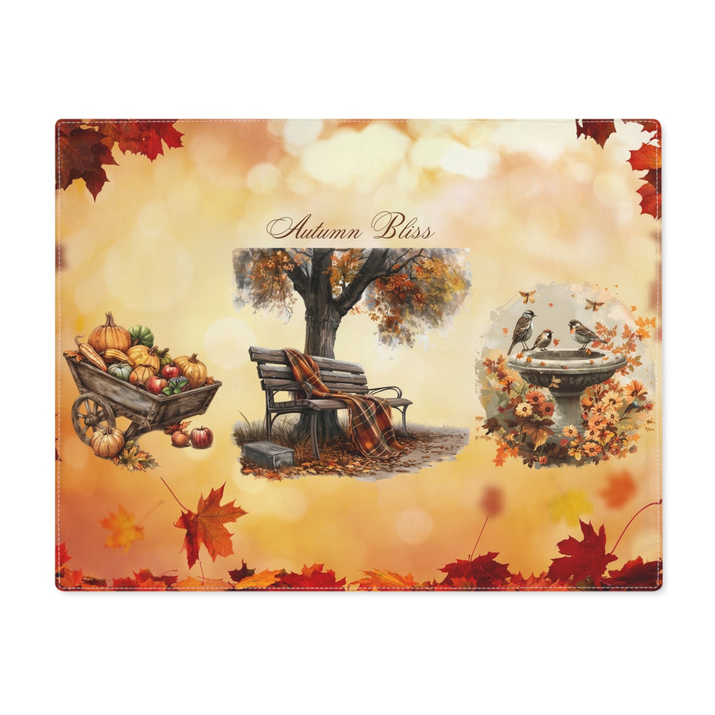 Autumn Bliss Placemat, 1pc