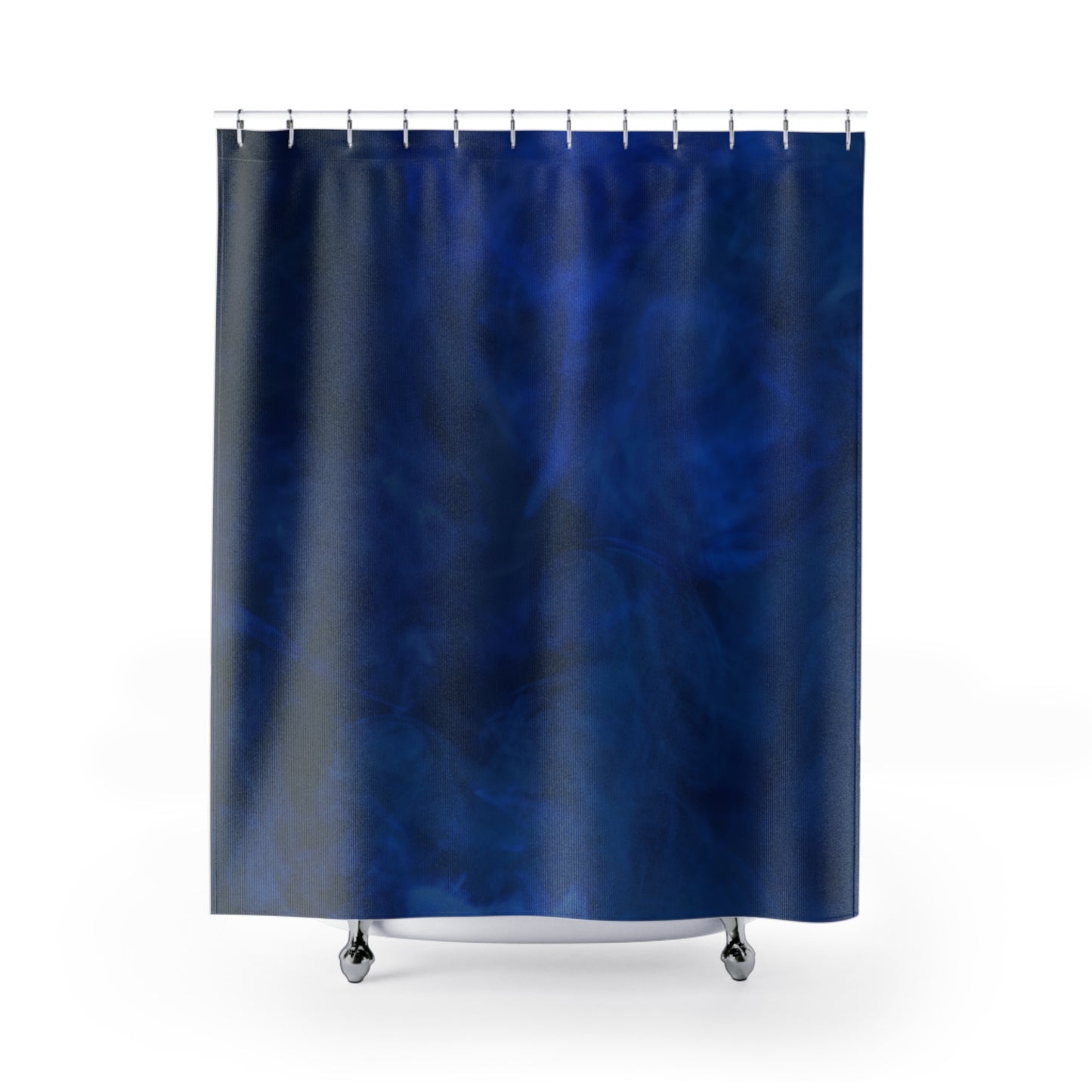 A Kind of Smoky Blue Shower Curtains