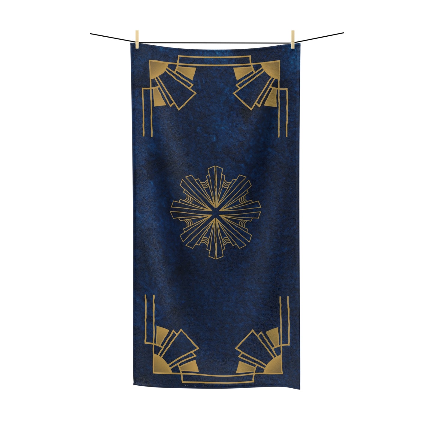 Midnight Luxe (Cobalt Blue) Polycotton Towel