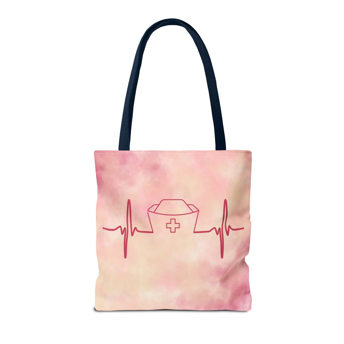 Nurse Heartbeat Tote Bag (AOP)