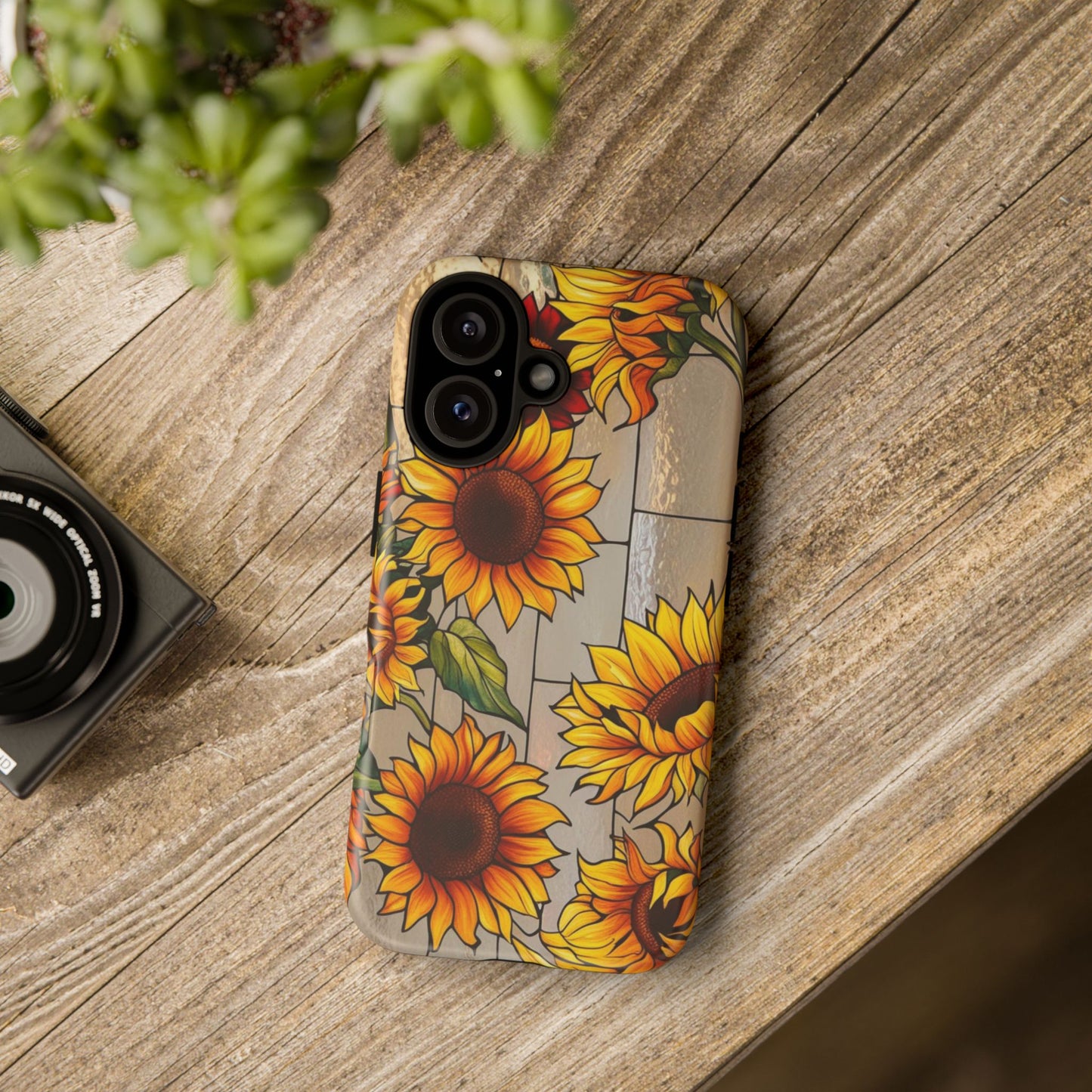 Rustic Sunflower Tough Cases