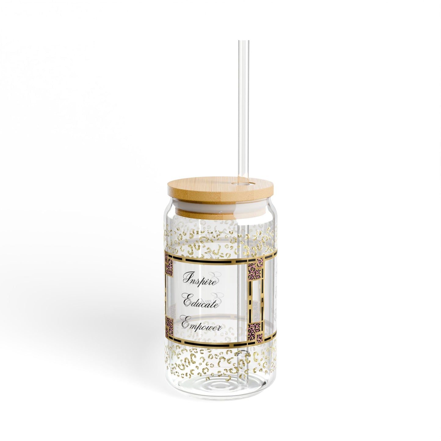 Inspire & Educate Sipper Glass, 16oz