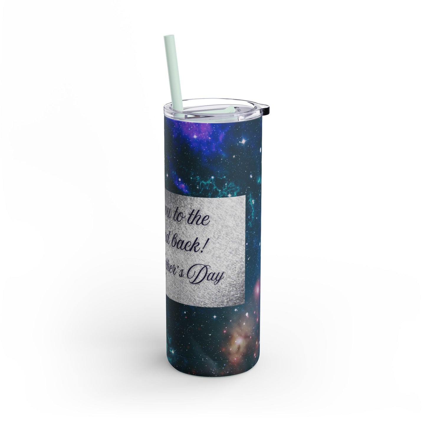 "I Love You to the Moon" Maars Maker Skinny Matte Tumbler, 20oz