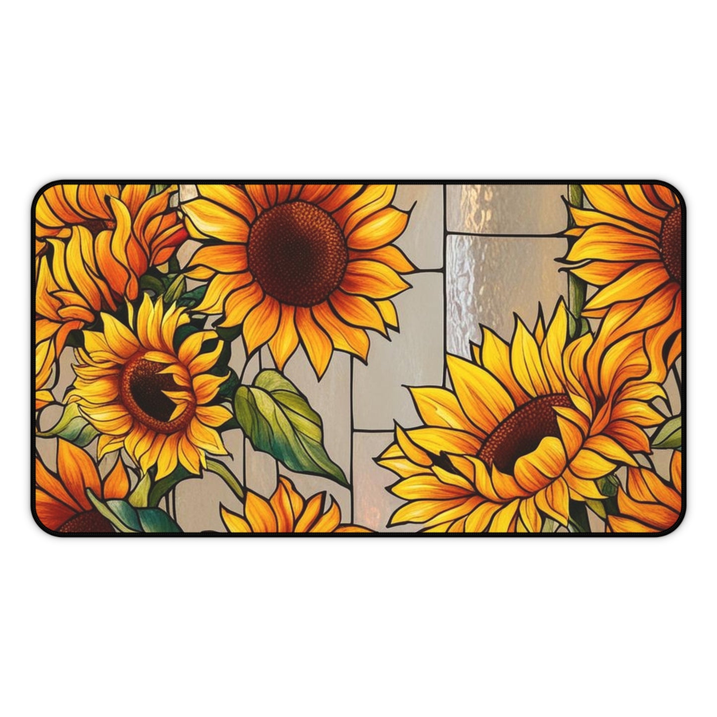 Rustic Sunflower Desk Mat