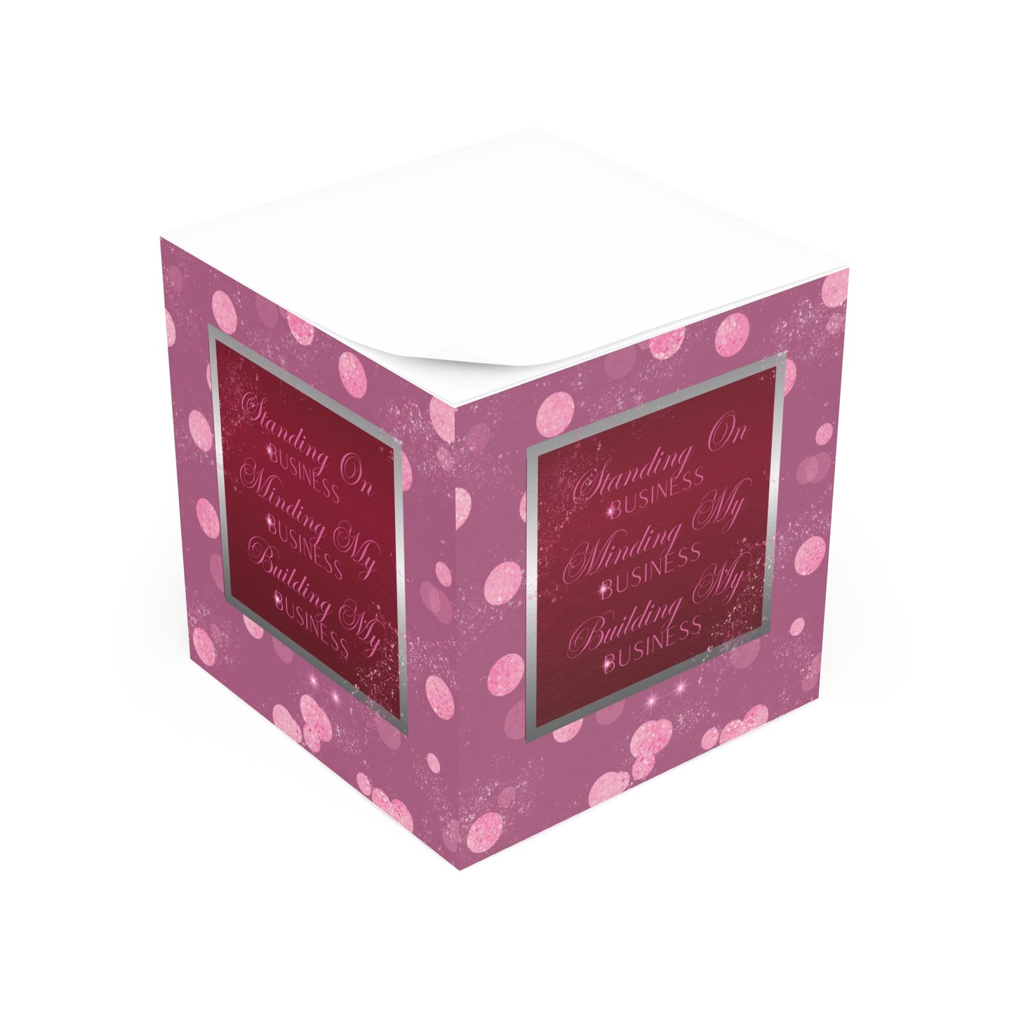 Business Note Cube