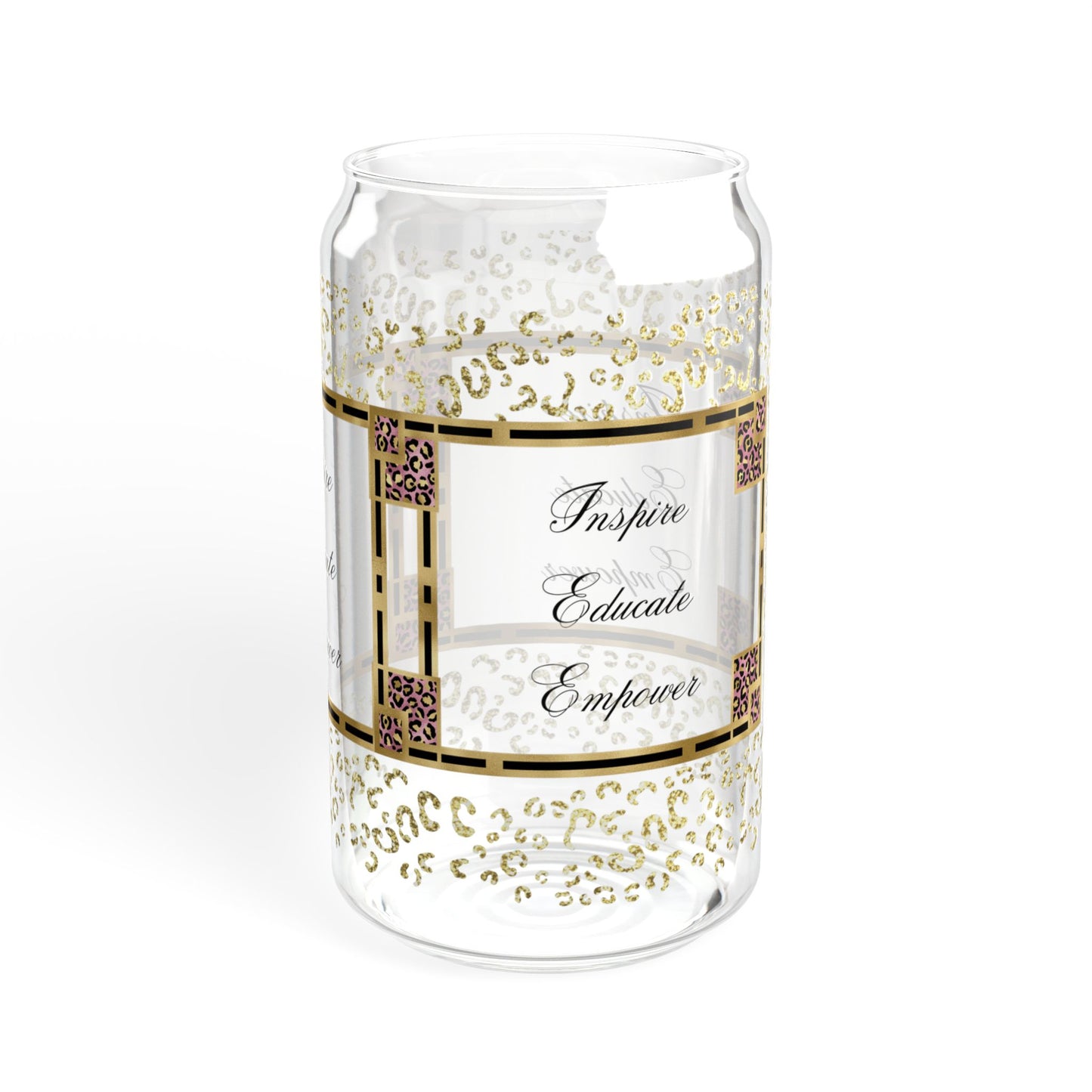Inspire & Educate Sipper Glass, 16oz
