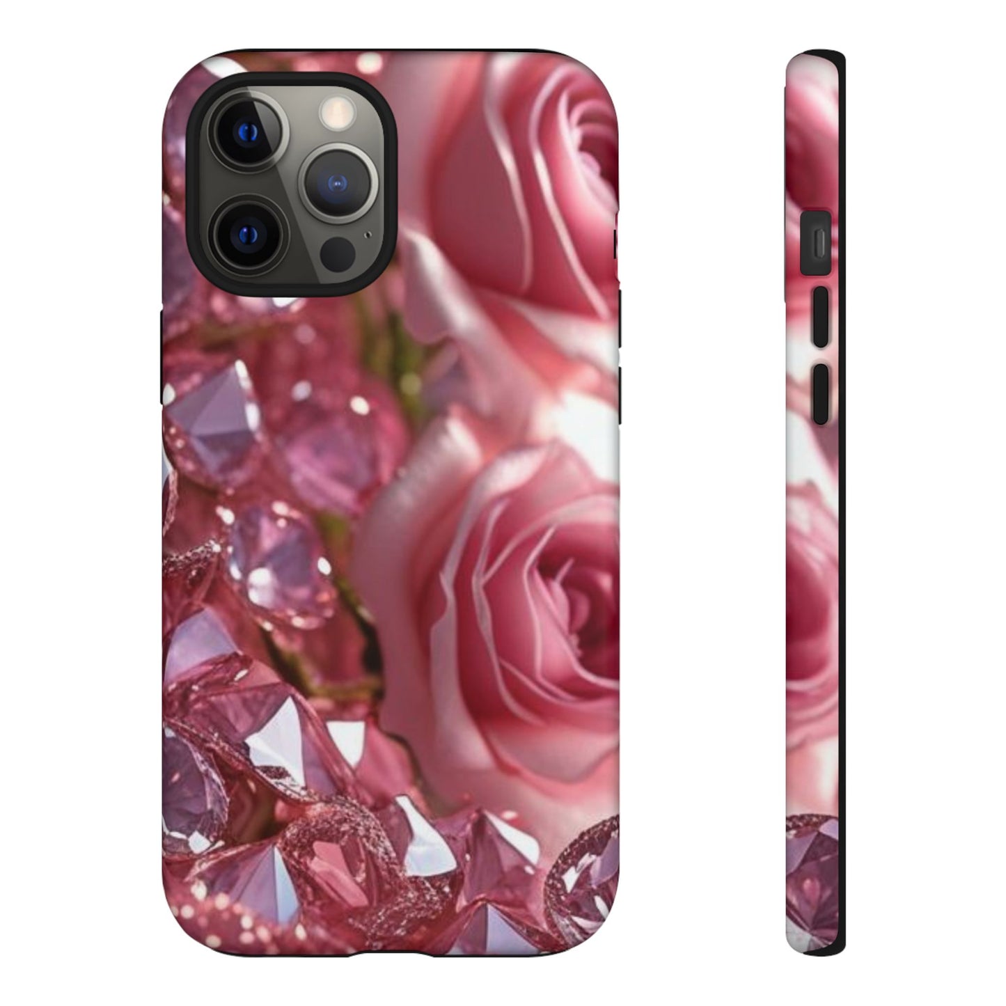 Pink Diamonds & Petals Tough Cases