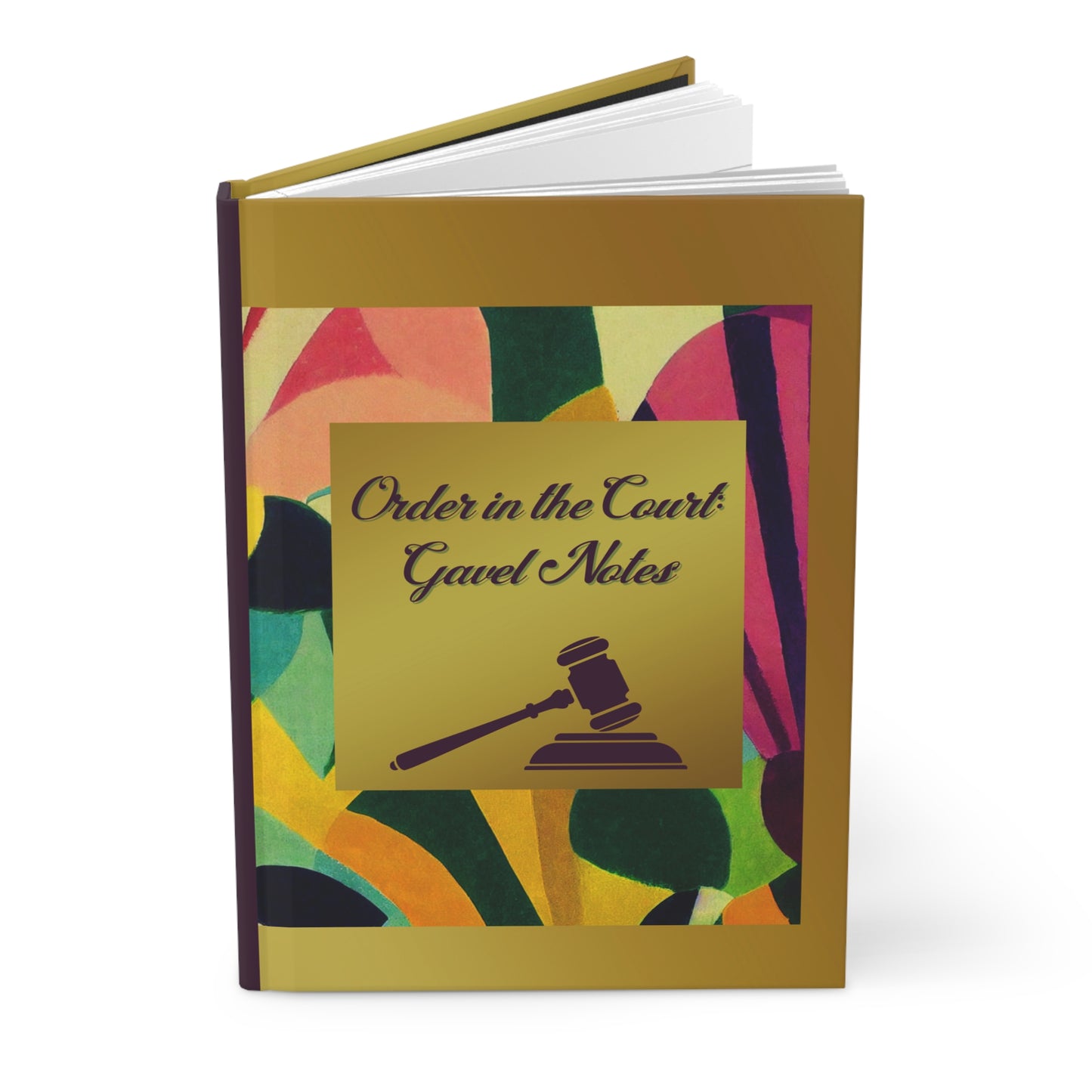 Order in the Court Hardcover Journal Matte