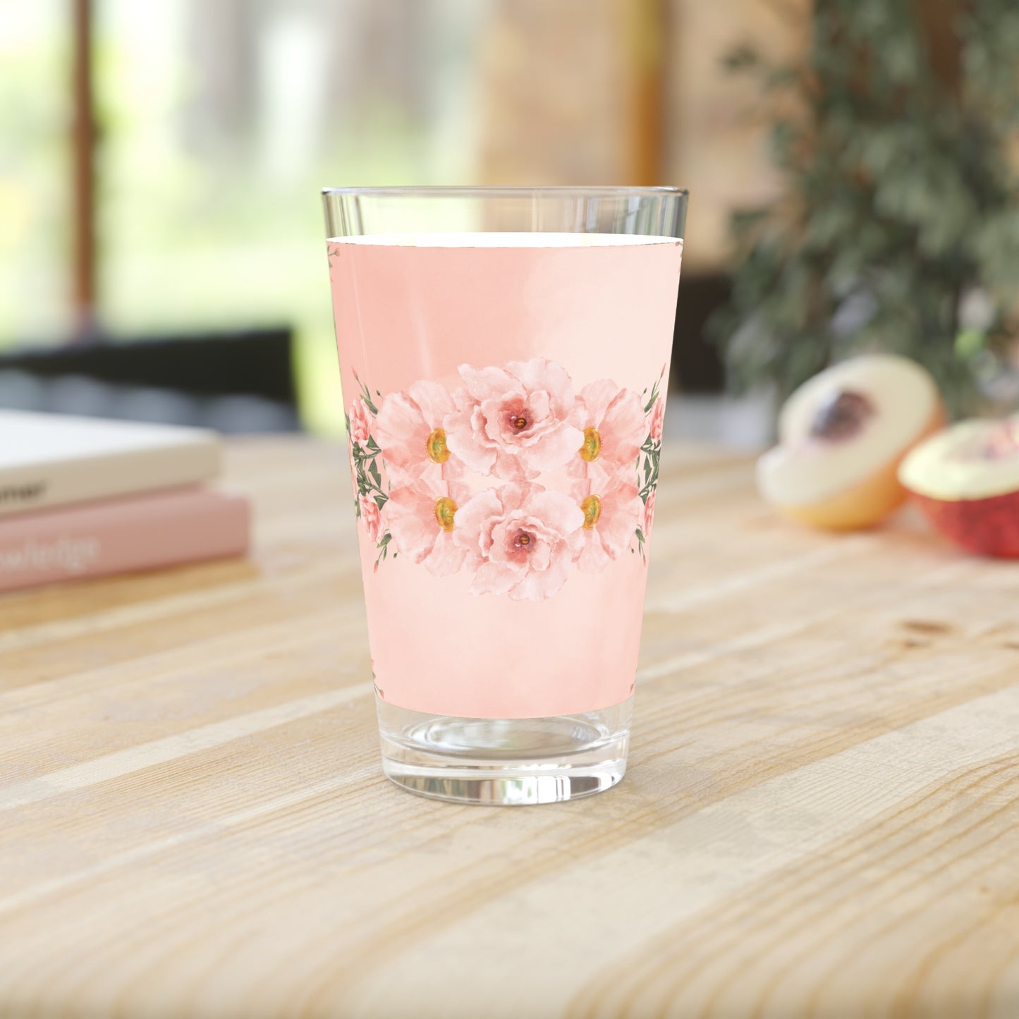 Peachy Keen Pint Glass, 16oz