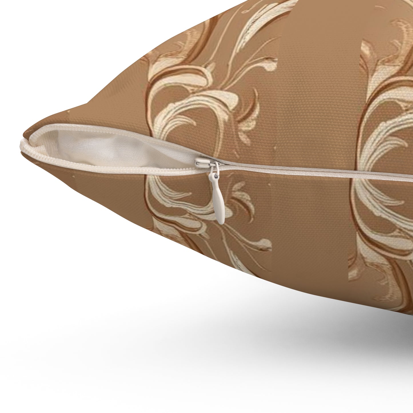 Mocha Bliss Spun Polyester Square Pillow