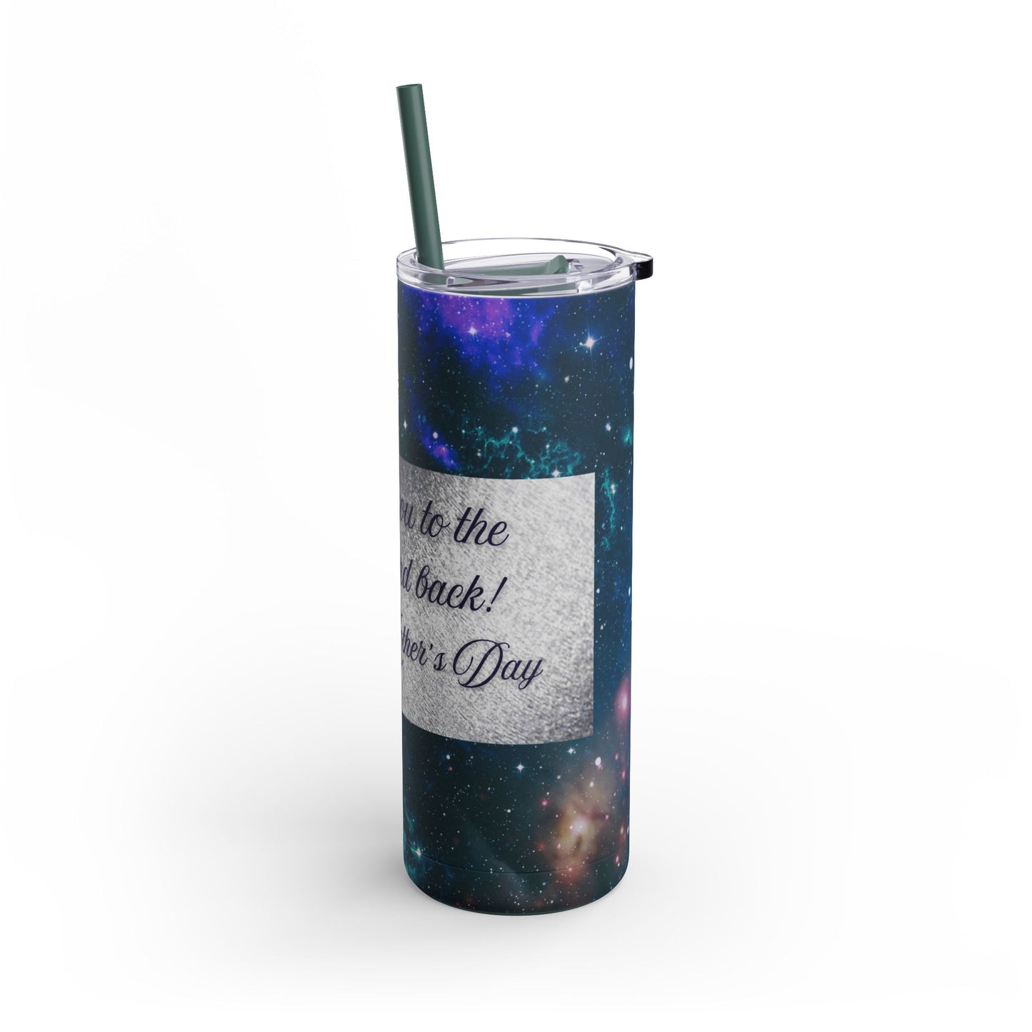"I Love You to the Moon" Maars Maker Skinny Matte Tumbler, 20oz