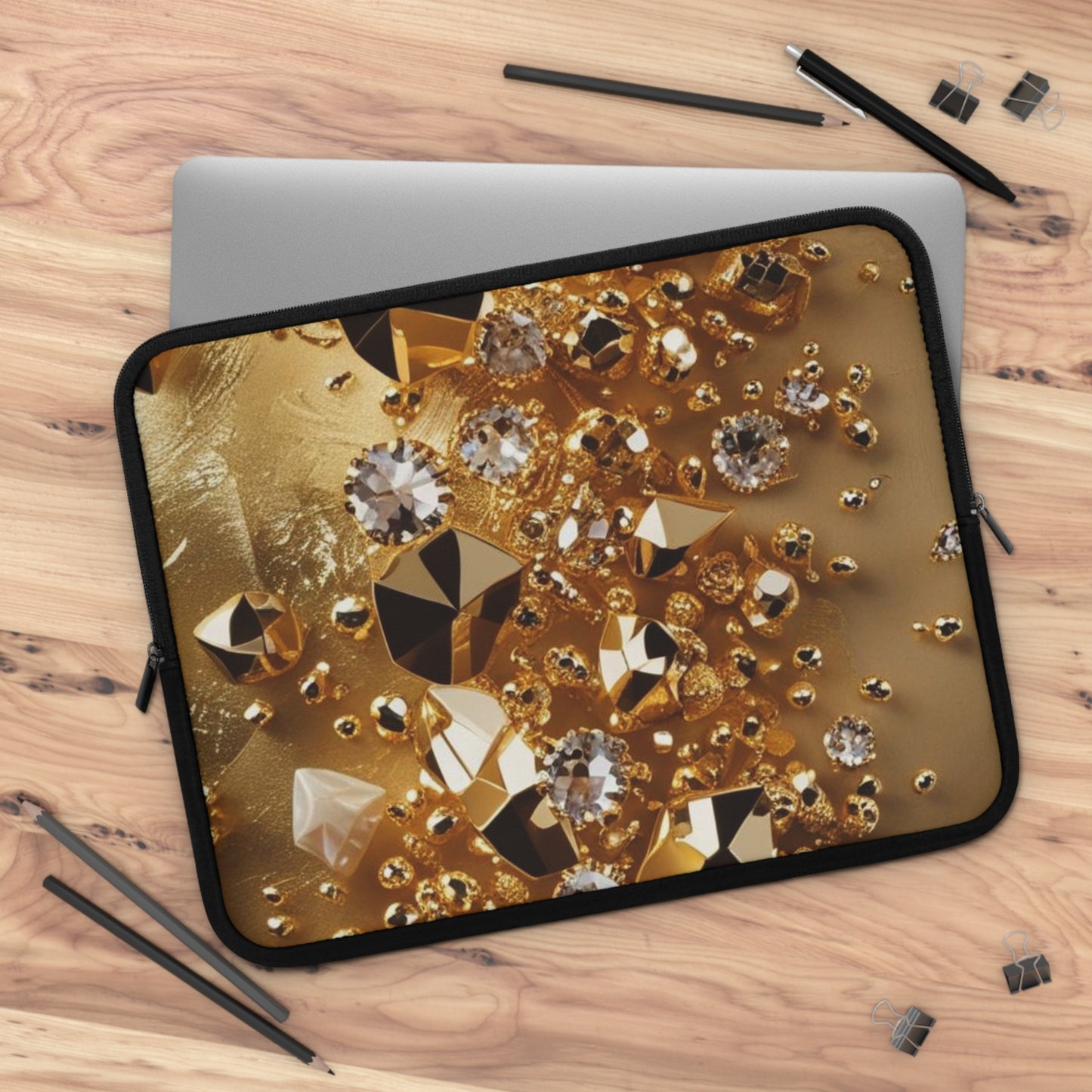 Golden Rush Laptop Sleeve
