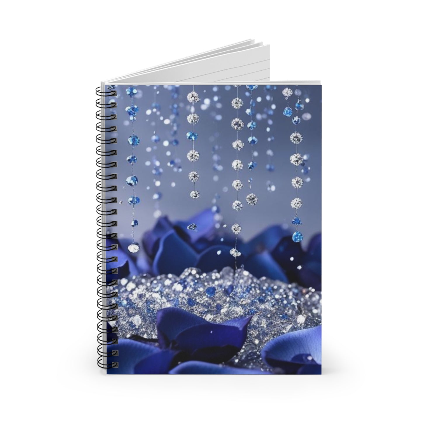 Crystal Rain Spiral Notebook - Ruled Line