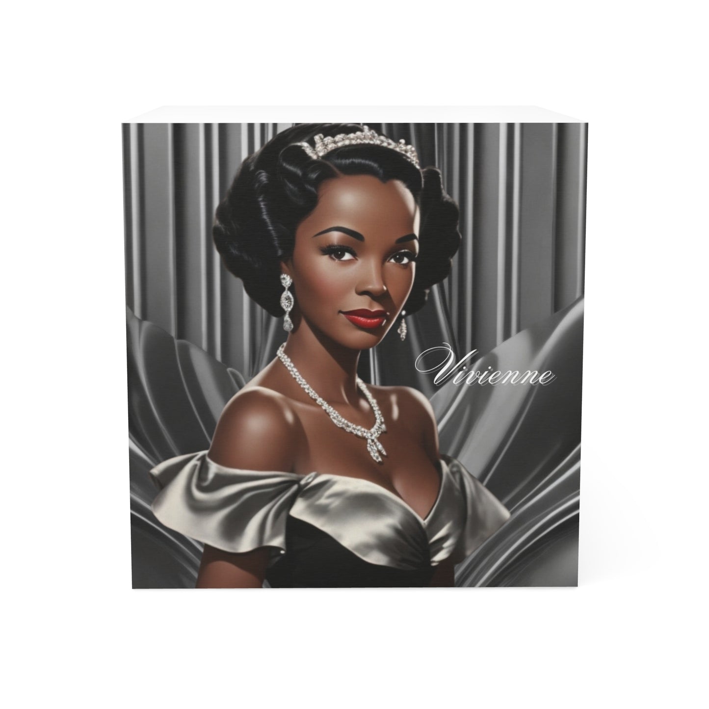 Retro Glam Girls (Vivienne) Note Cube