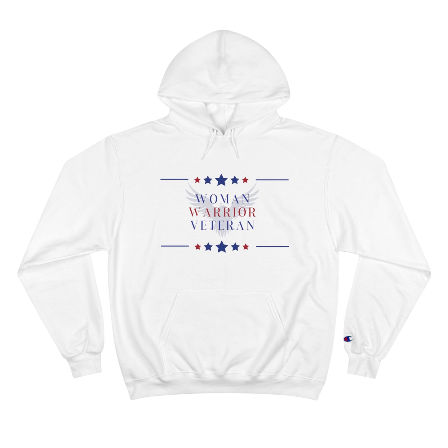 Woman, Warrior, Veteran Champion Hoodie